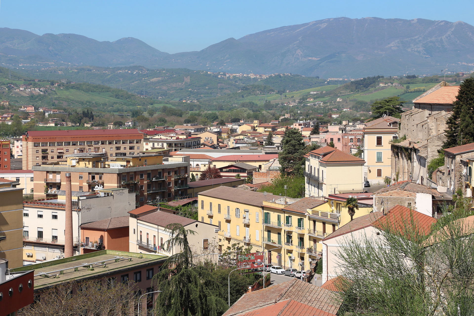View of Benevento, Italy