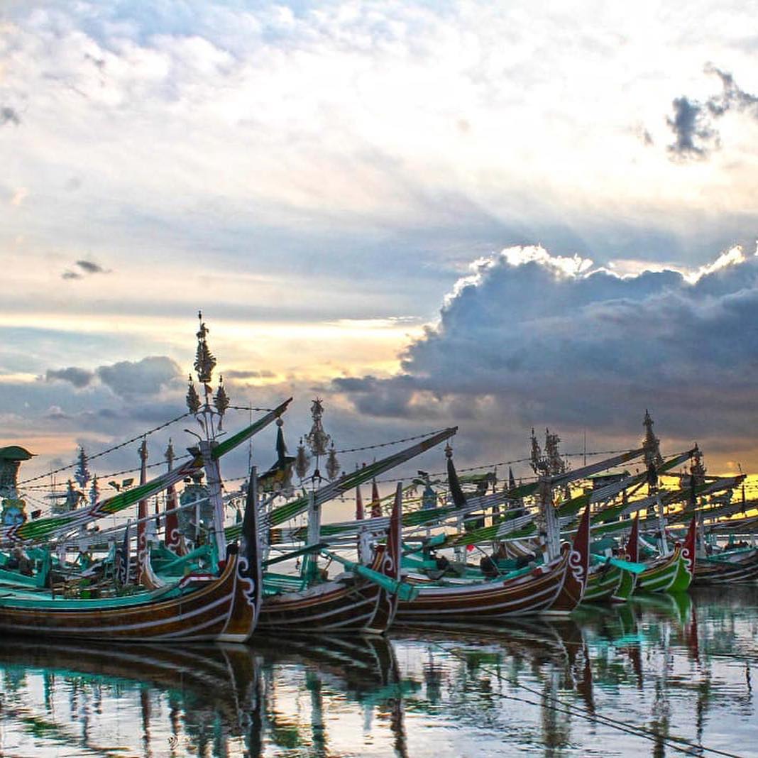 Kapal Nelayan di Desa Pengambengan, Kecamatan Negara, Kabupaten…
