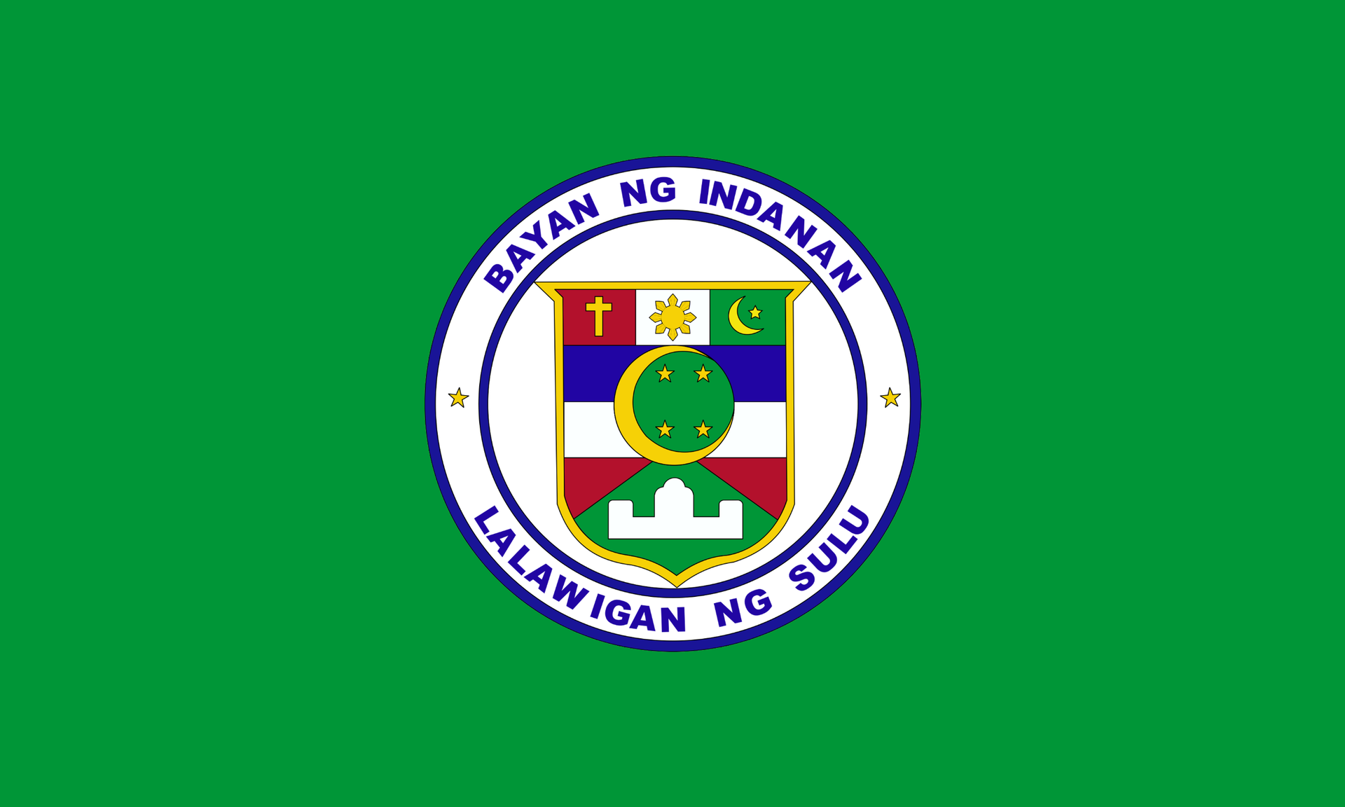 Flag of Indanan, Sulu