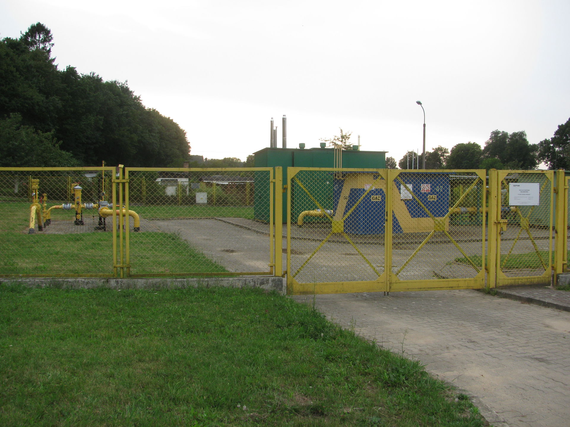 Stacja Gazowa Wejherowo - brama