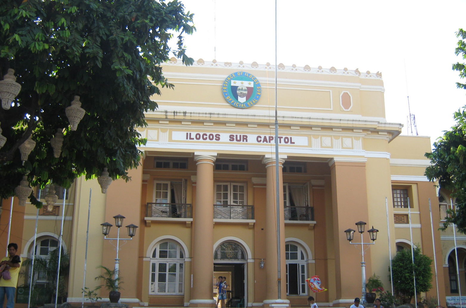 The Ilocos Sur Provincial Capitol in Vigan.