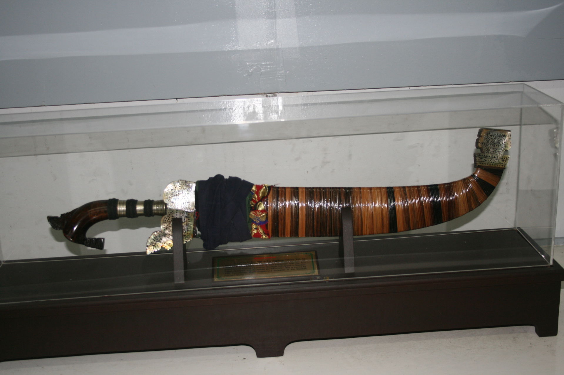 A Barong previously owned by Abu Sayaff Commander Mujib Susukan…