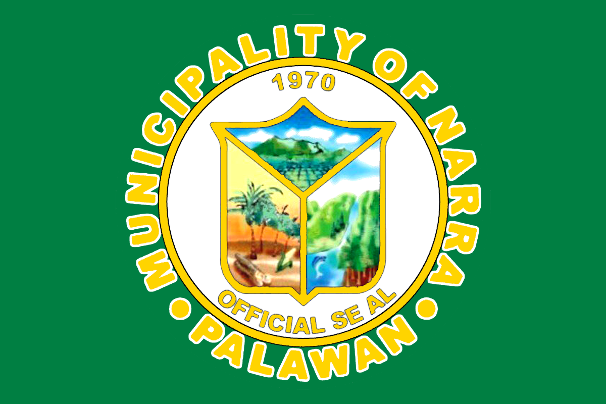 Flag of Narra, Palawan
