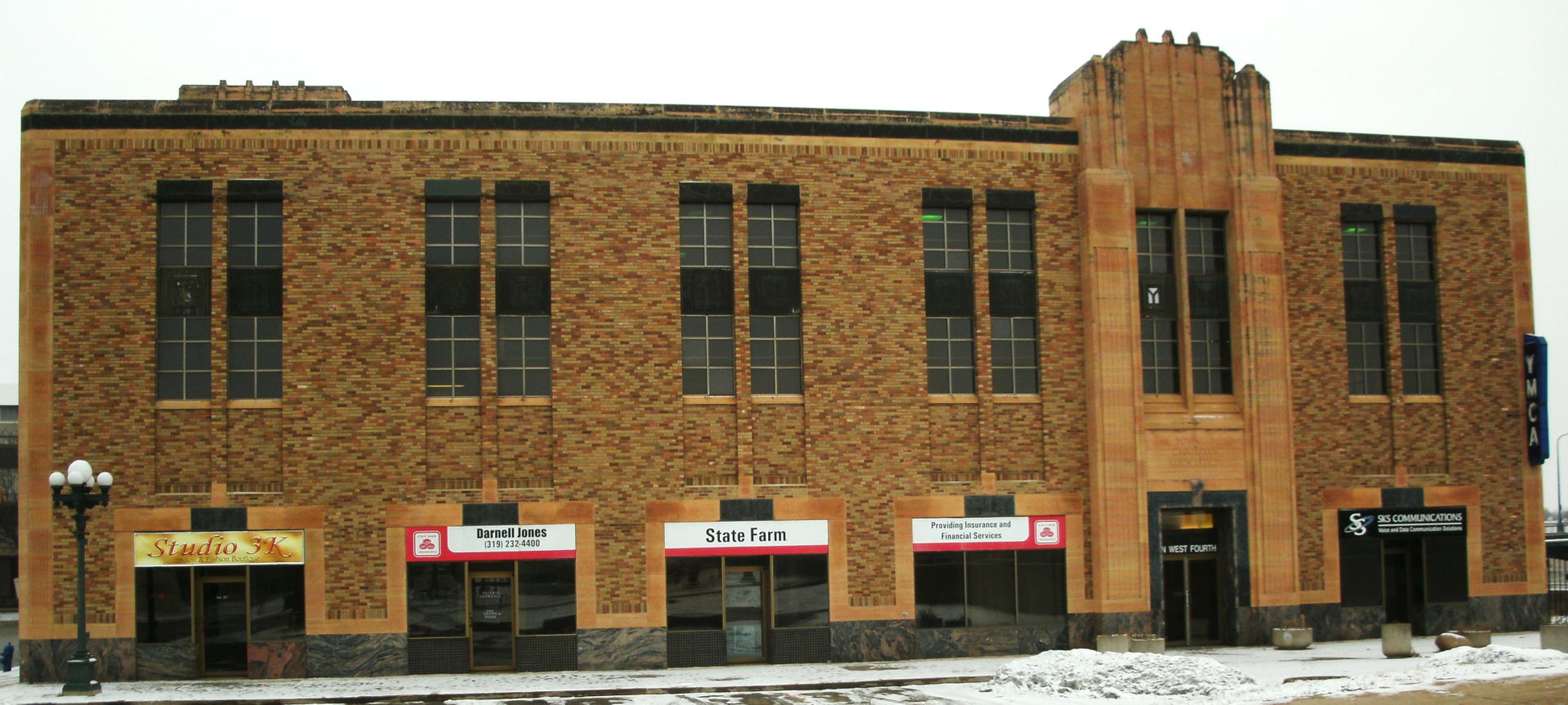 The YMCA building located at 154 West 4th Street in Waterloo, B…
