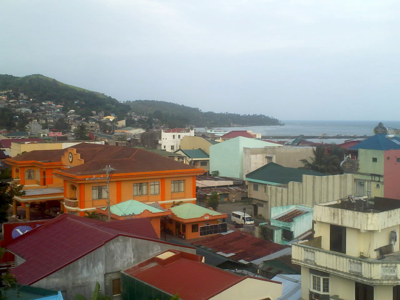 A view of Mauban, Quezon Province, Philippines, from atop Rizal…