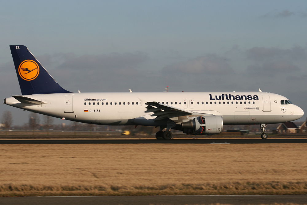 D-AIZA Lufthansa Airbus A320