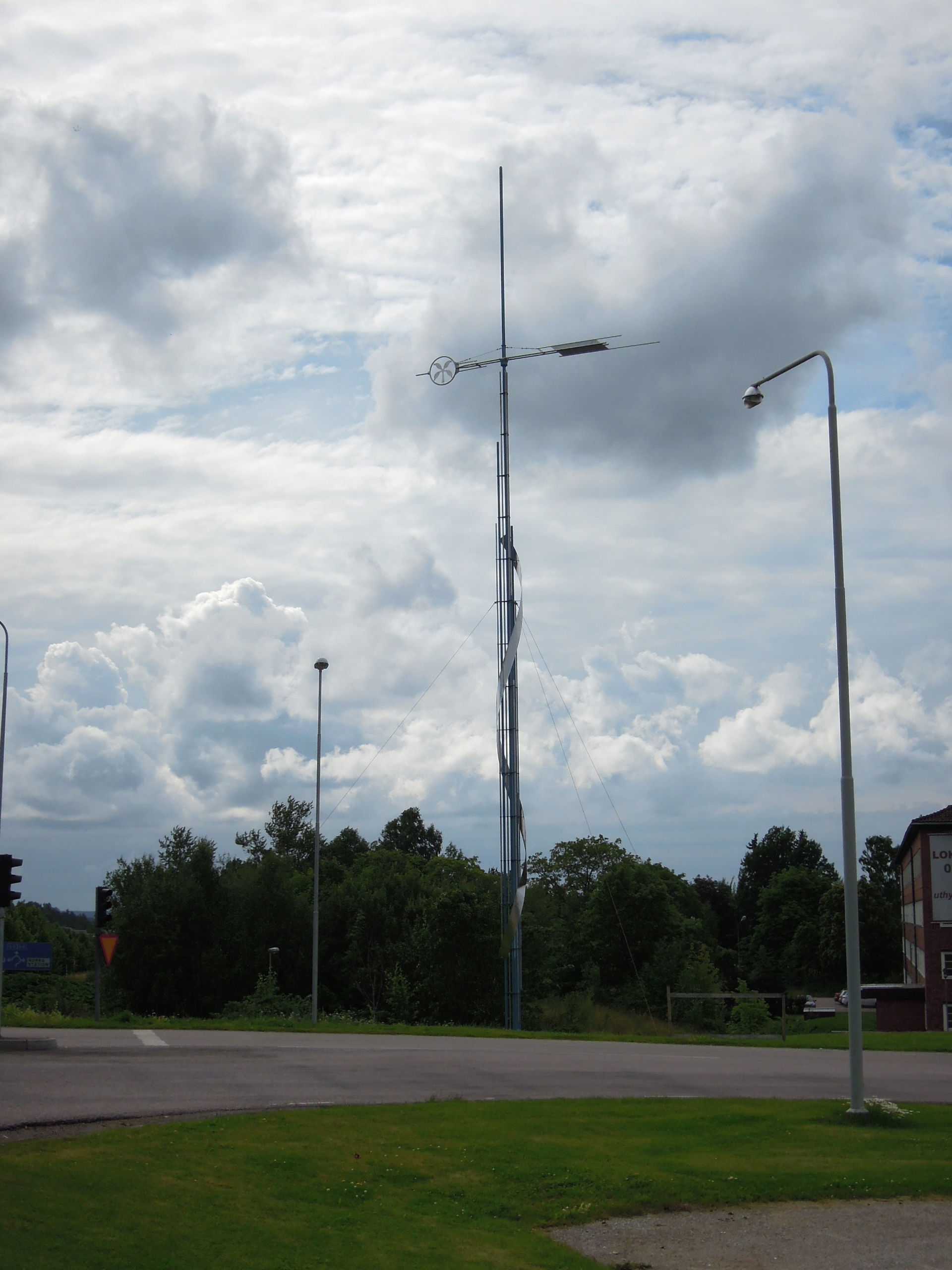 Masten (The mast). Günter Puls, 1959, sculpture of steel. At hi…