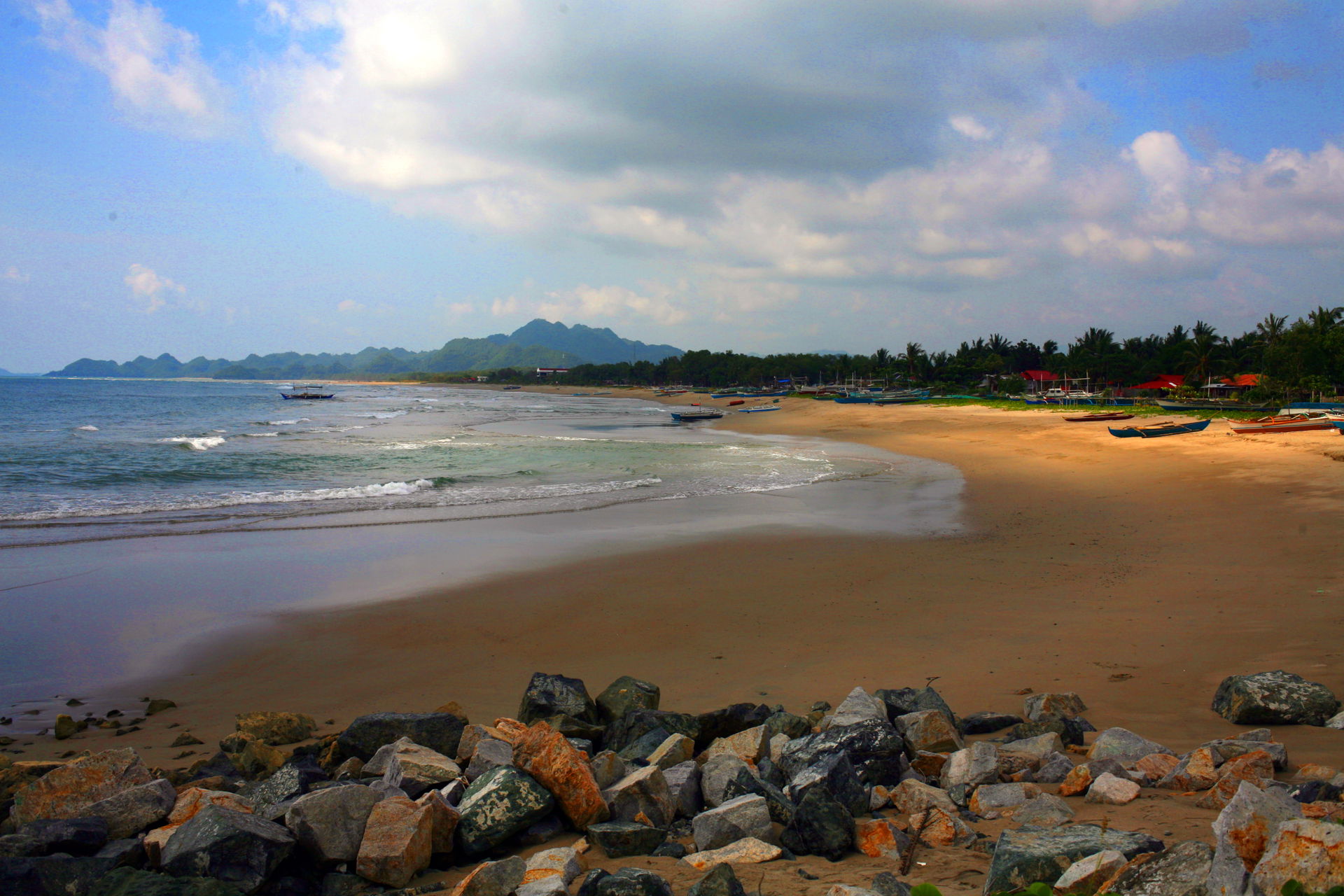 Beach in Sipalay, Negros Occidental, Philippines