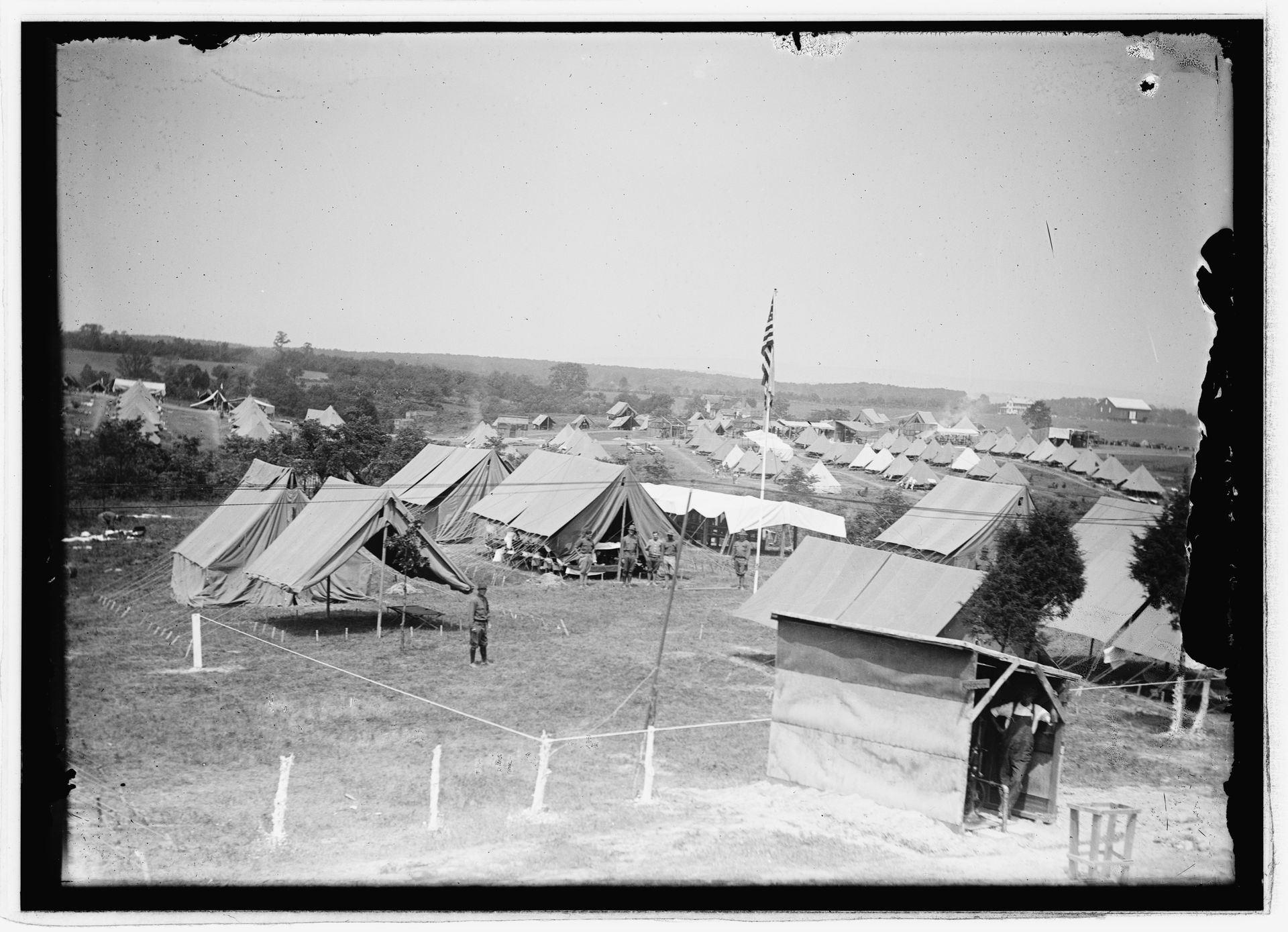 Title: Cavalry camp, Winchester, Va., 1913
Abstract/medium: 1 n…