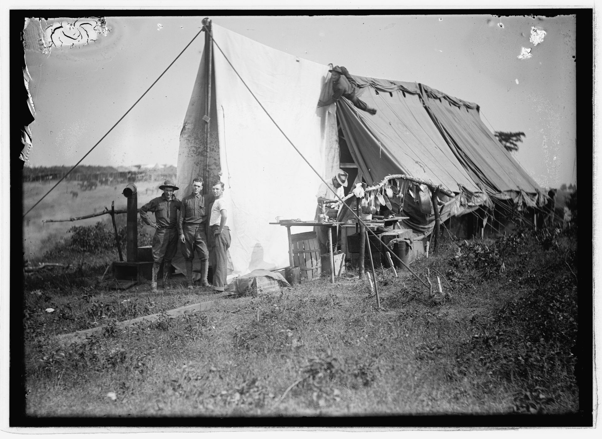 Title: Cavalry camp, Winchester, Va., 1913
Abstract/medium: 1 n…