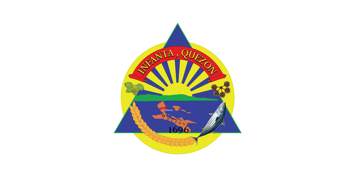 Flag of Infanta, Quezon