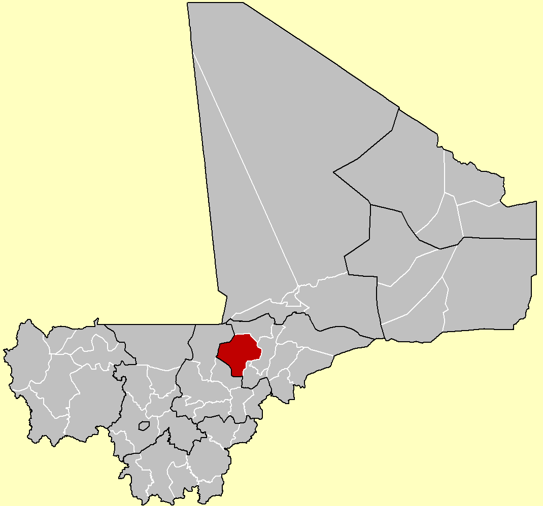 Map of Ténenkou Cercle, Mali