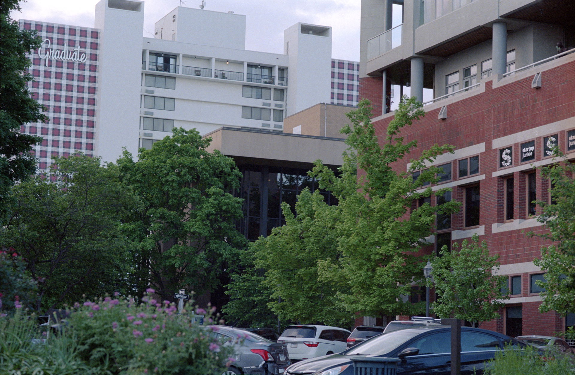 Fayetteville, Arkansas square, early summer, 2025