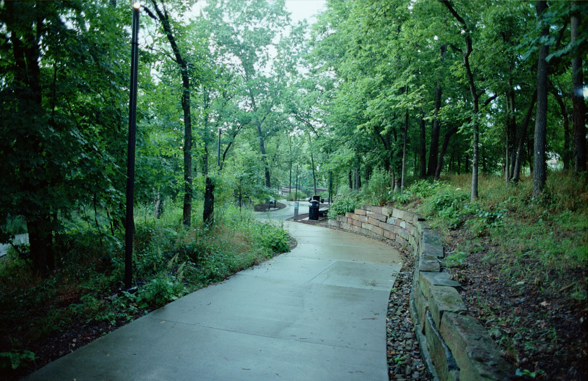 View looking north on the Lower Ramble near S West Ave, Fayette…
