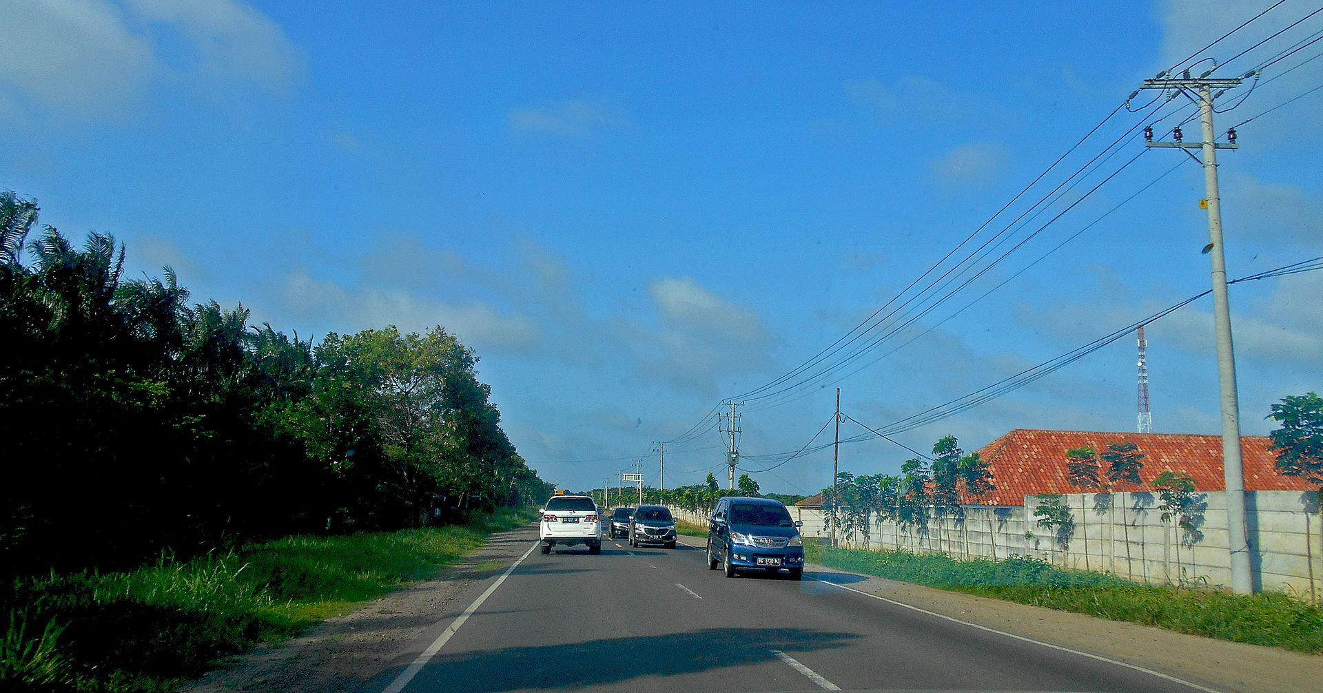 Jalan Nasional 42 in Regency of Muara Enim, South Sumatra (post…