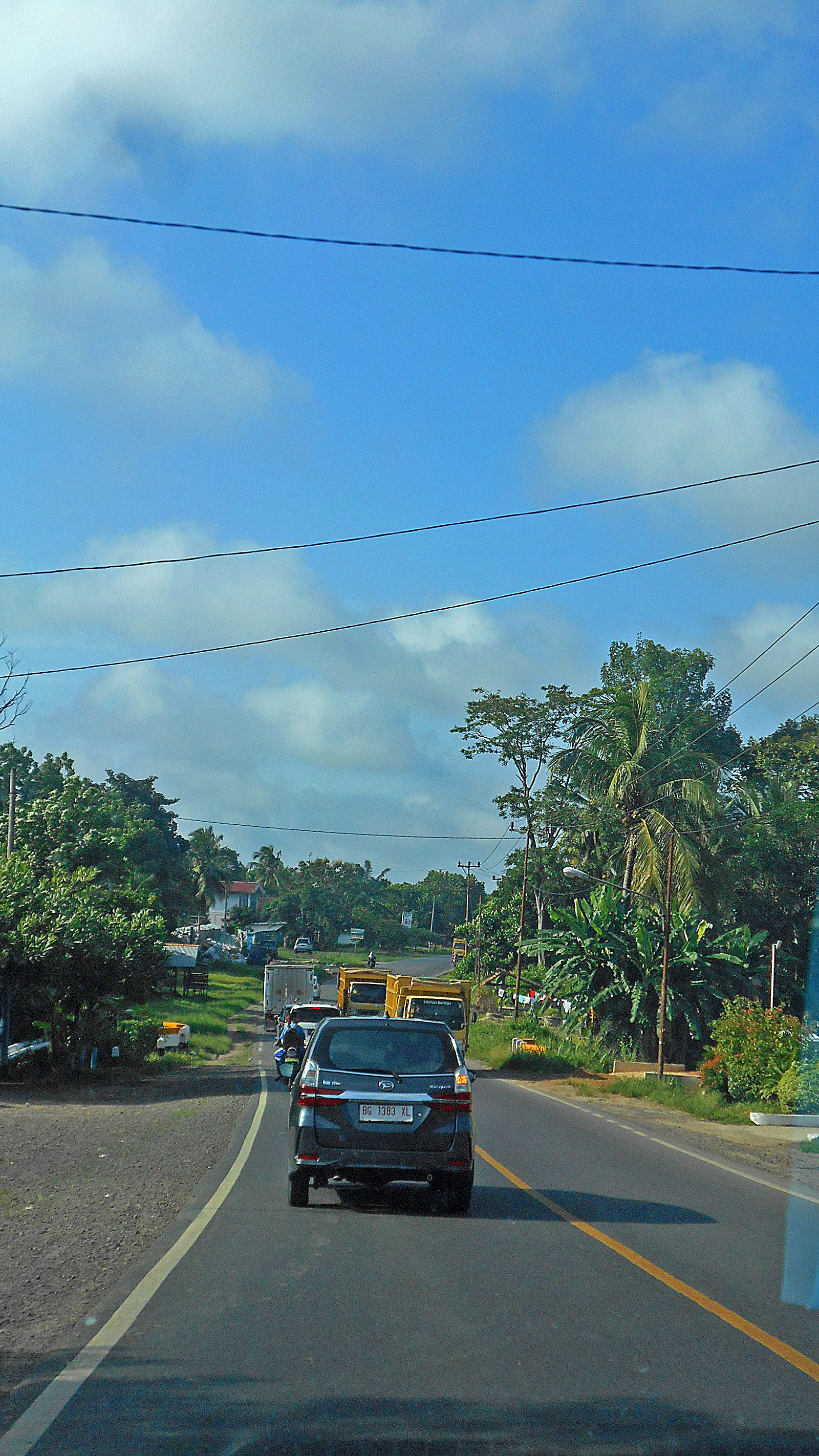 Jalan Nasional 42 in Regency of Muara Enim, South Sumatra