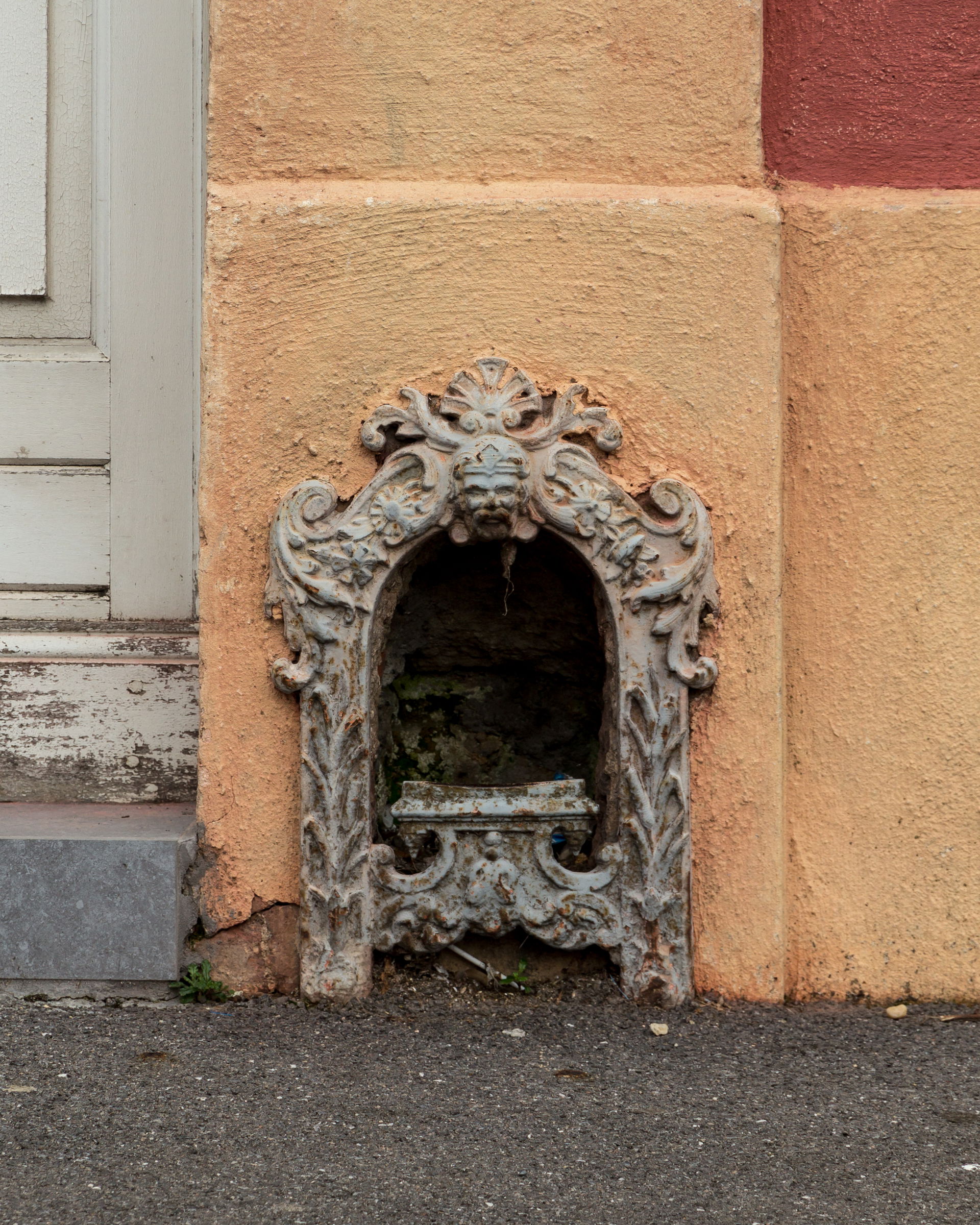 Door scrapers in Mézières, Charleville-Mézières, France