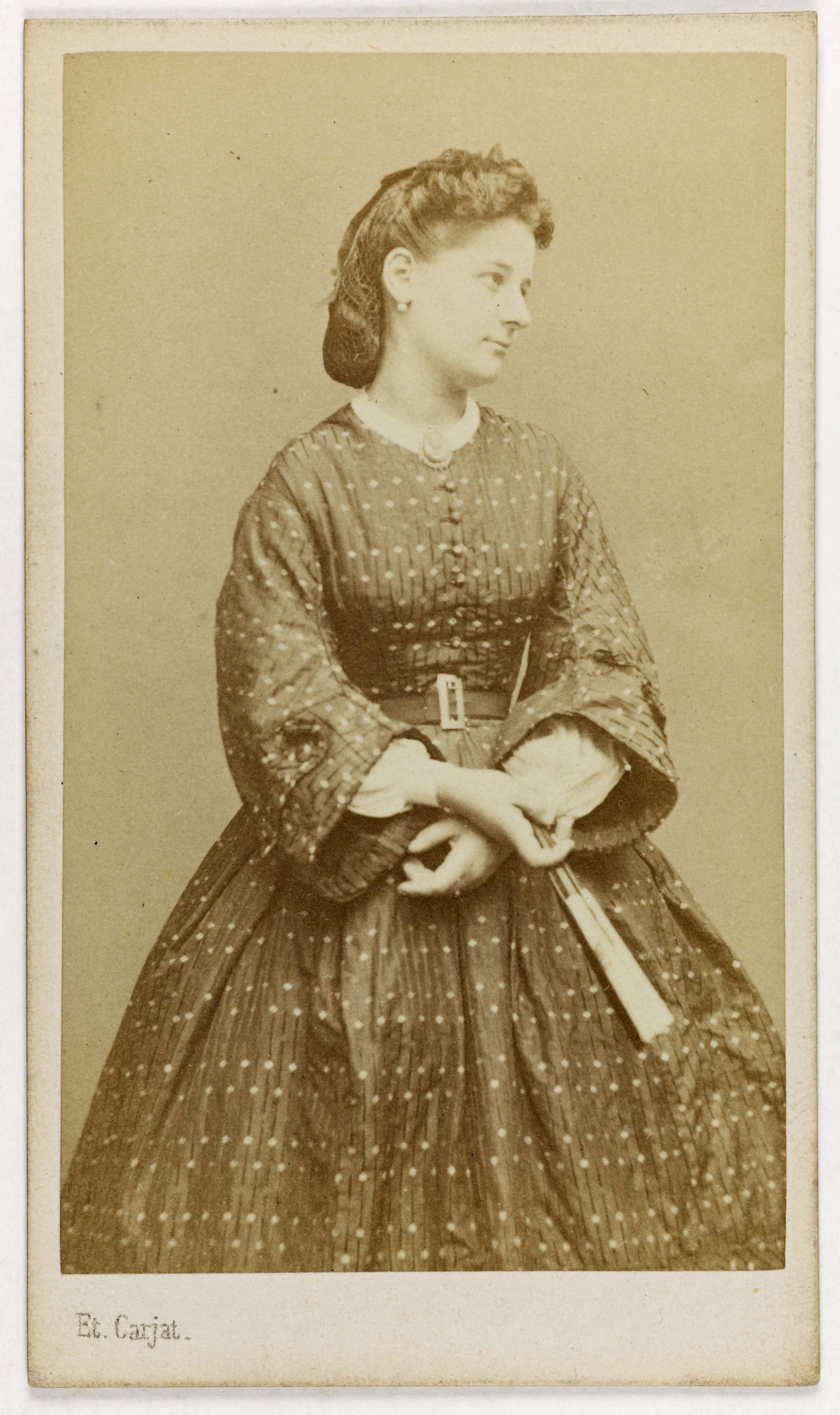 Portrait de Marie Valérie Claudine Tual, actrice et chanteuse l…