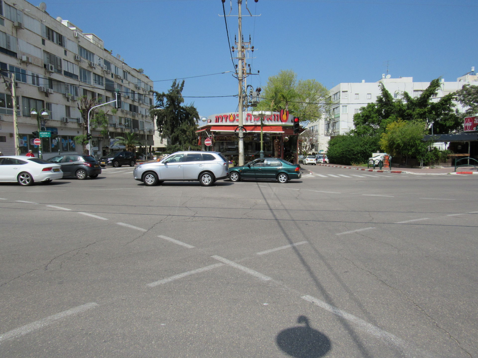Sokolov street (up to down) Bialik Boulevard (left to right) j…