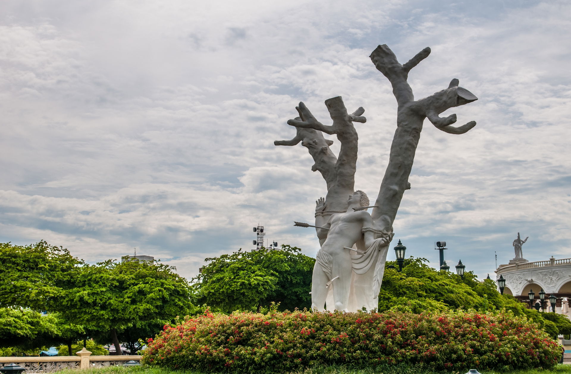 This is a photo of a Venezuelan monument identified by the ID