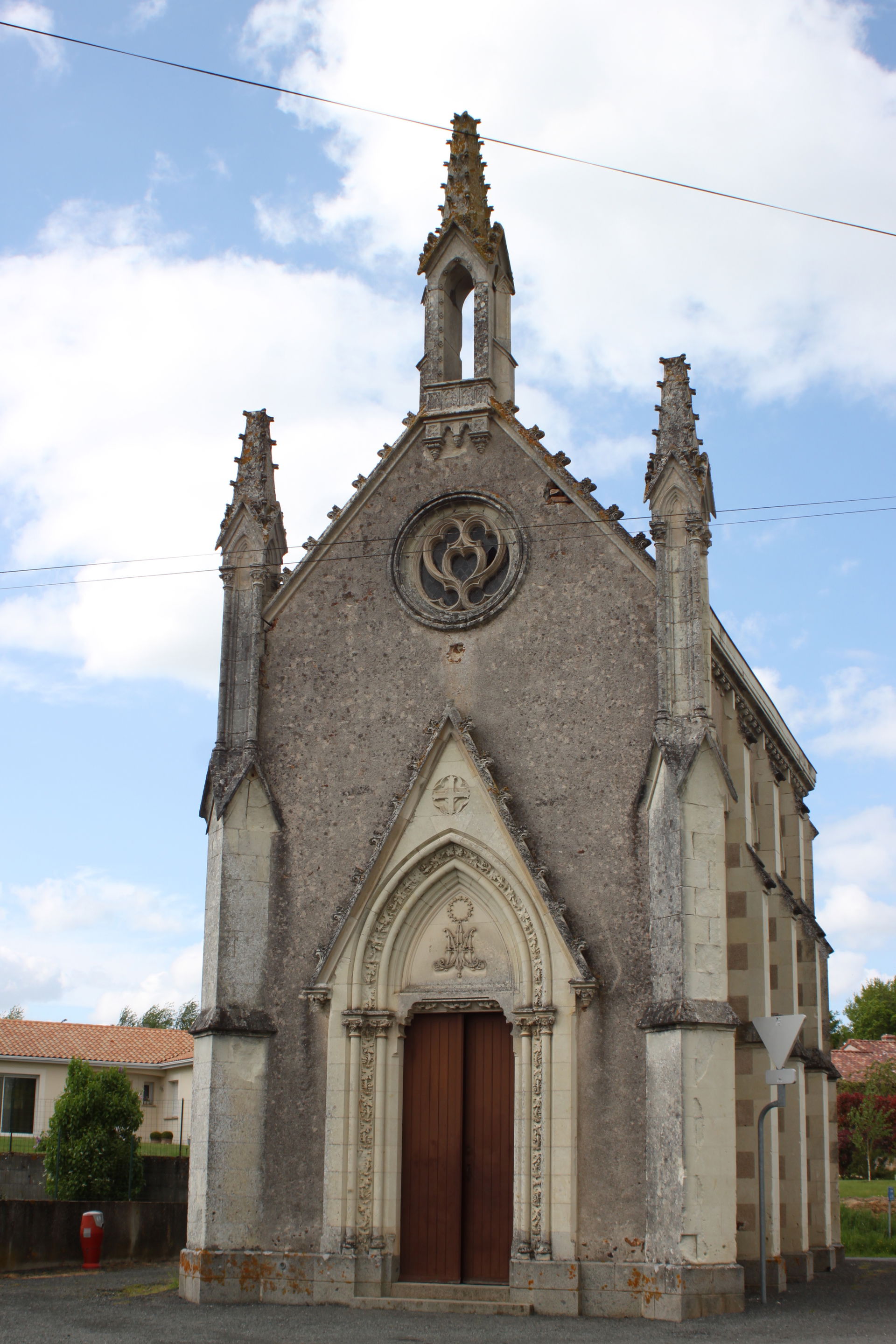 Chapelle de Vertu, Fr-49-Coron.