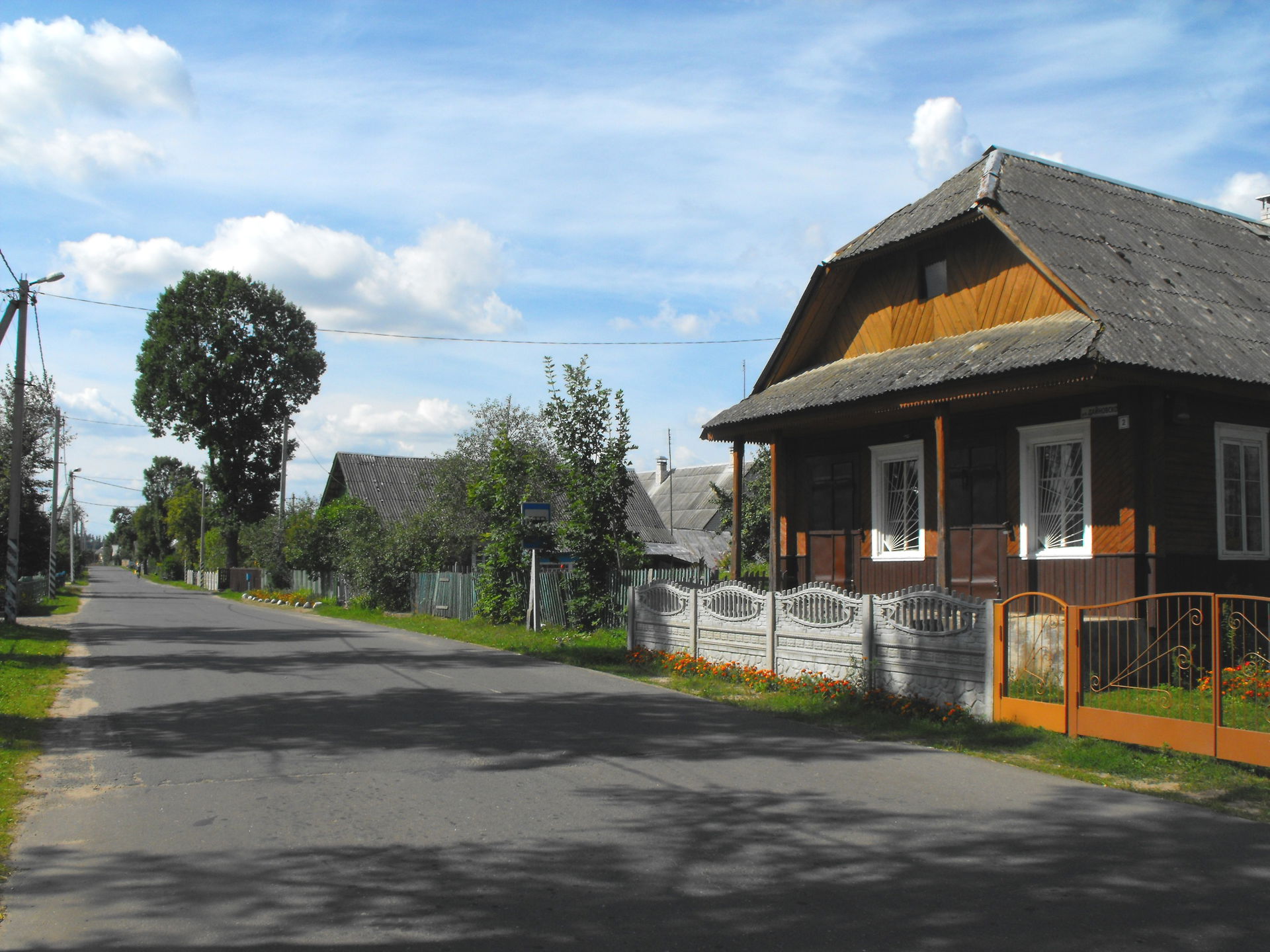 Деревня Городок, Молодечненский район. Август 2012 года.