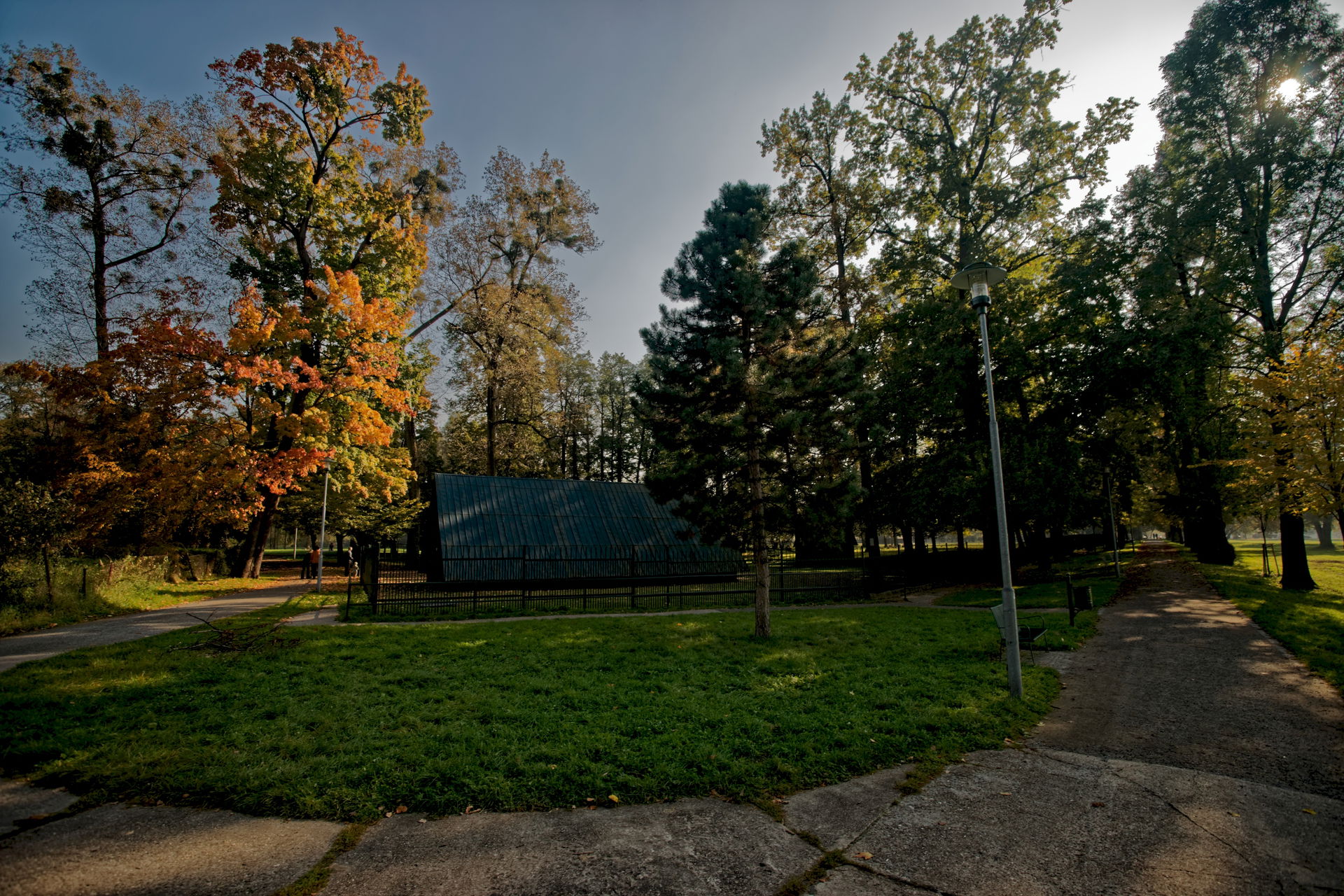 Karviná - Park Boženy Němcové - View South