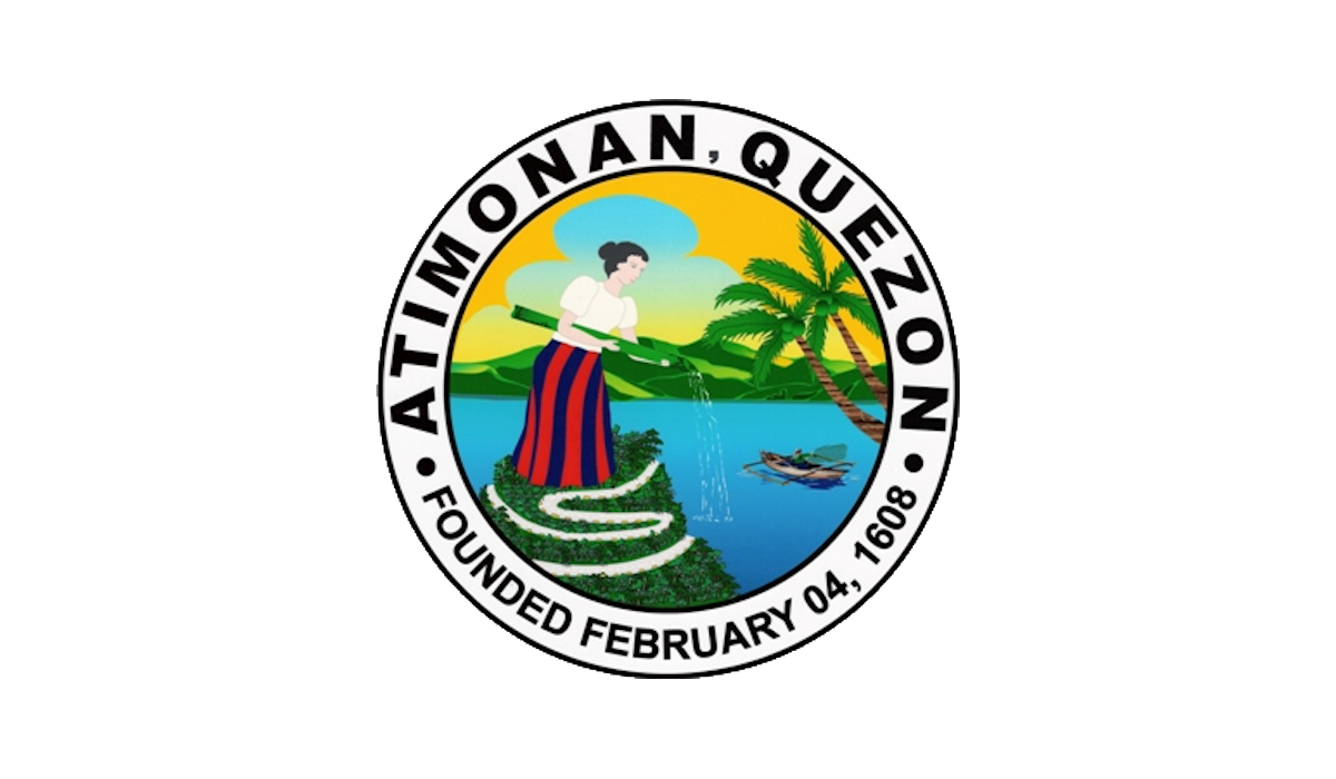 Flag of Atimonan, Quezon
