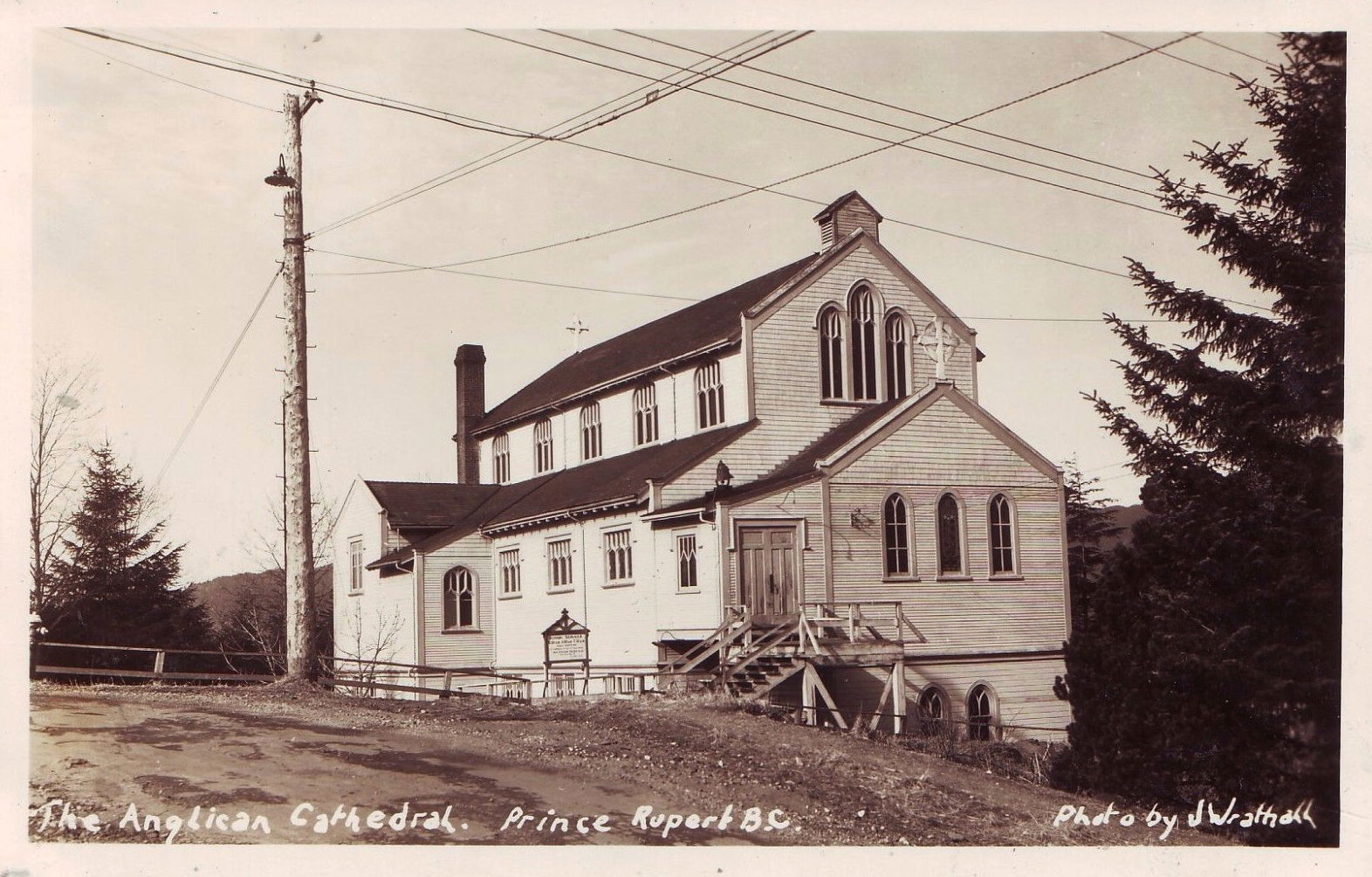 "The Anglican Cathedral. Prince Rupert B.C.
Photo by J. Wrathal…