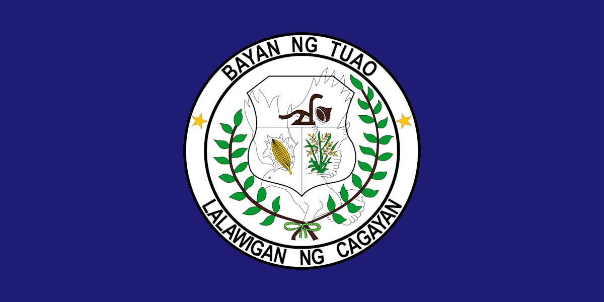 Flag of Tuao, Cagayan (New)
