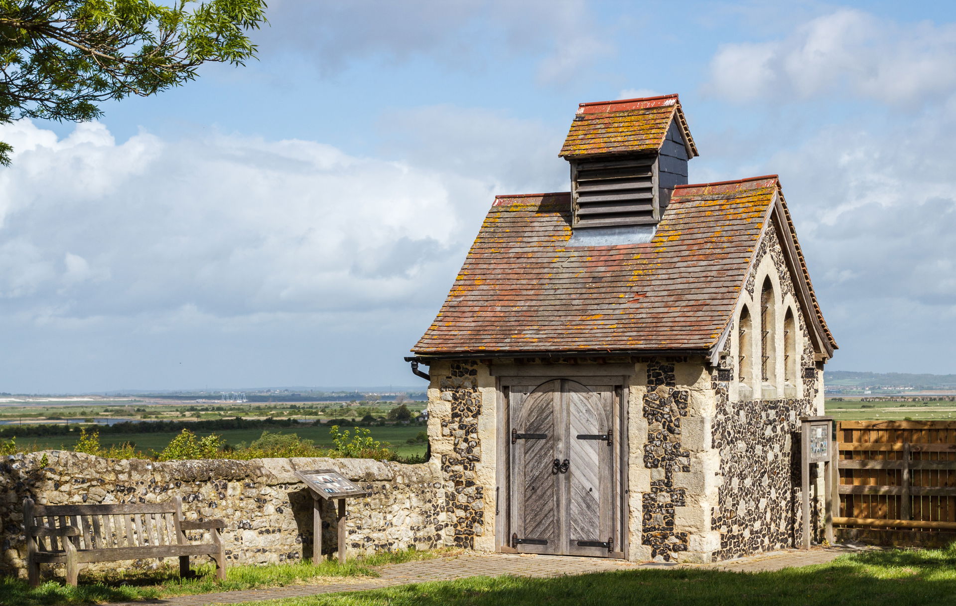 The Charnel House, located in a corner of the graveyard at St H…