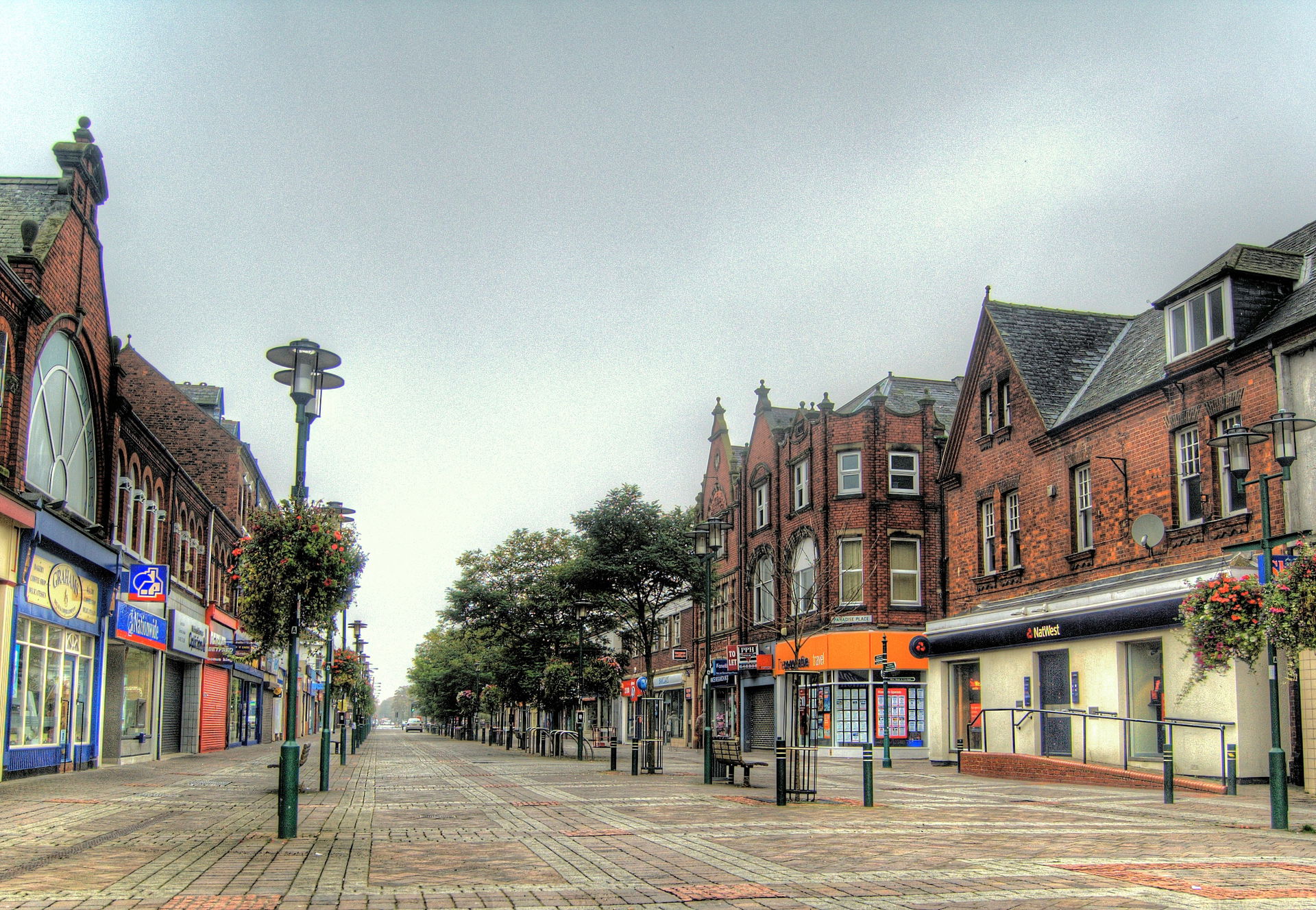 Boothferry Road, Goole, East Riding of Yorkshire, England.Taken…