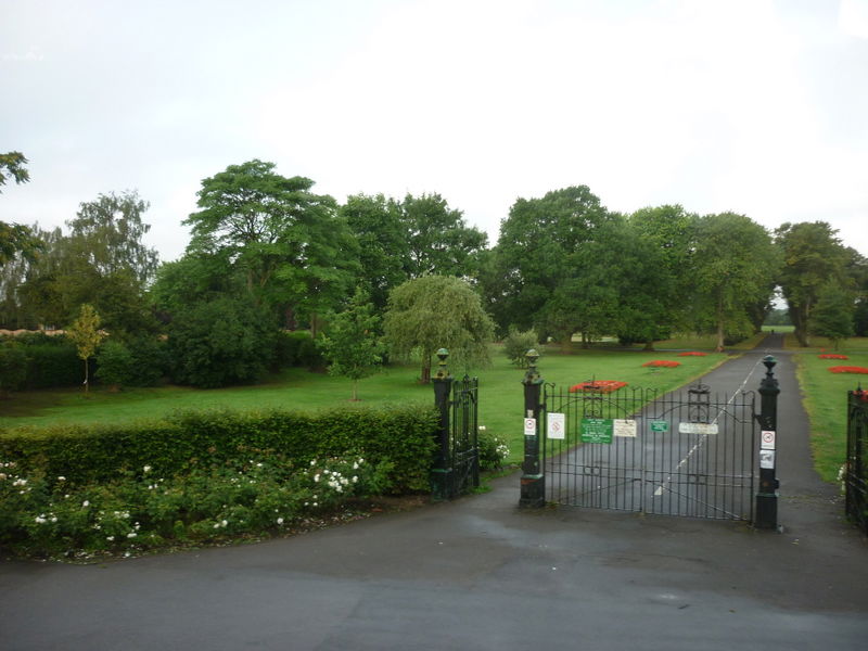 The park on Airmyn Road, Goole, East Riding of Yorkshire, Engla…