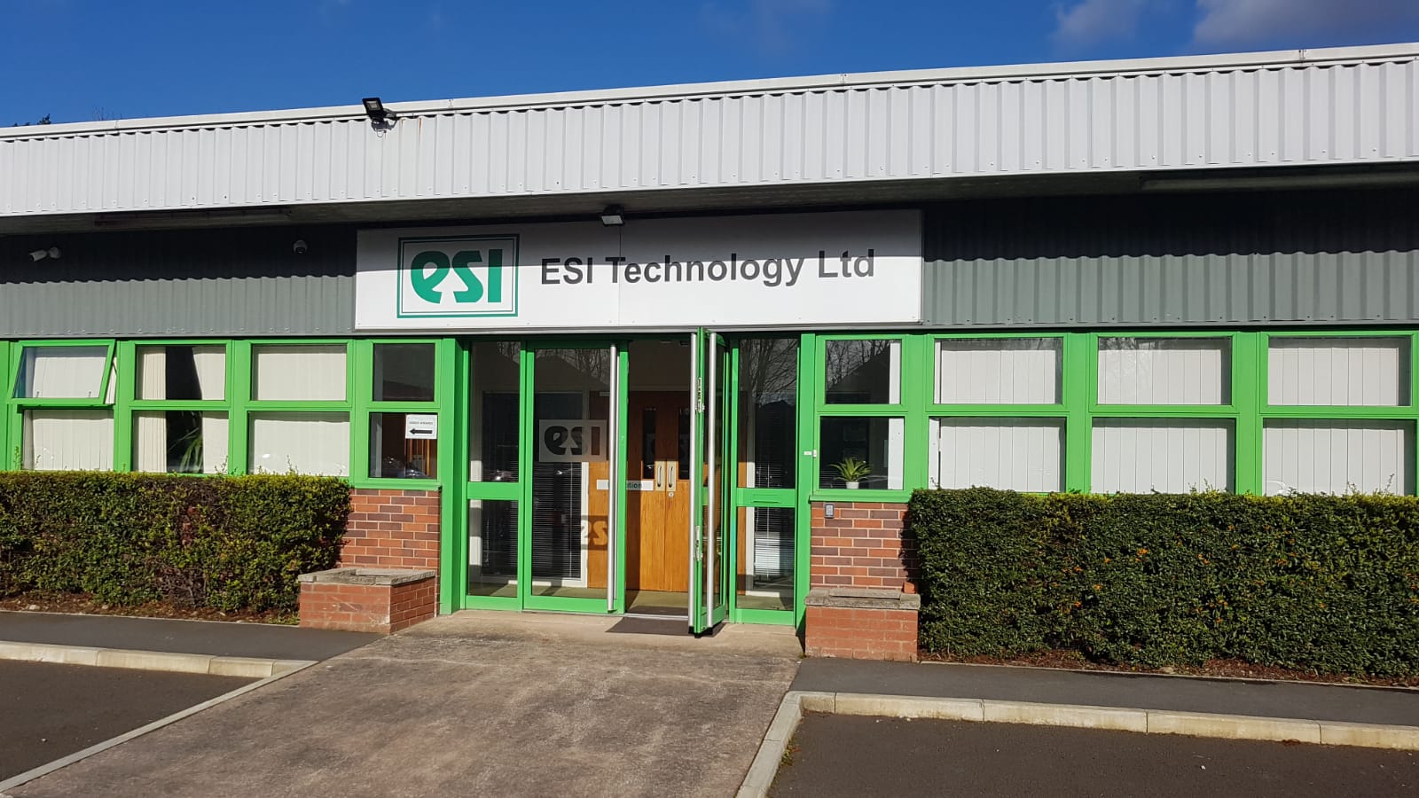 Office and factory of ESI technology limited, wrexham uk