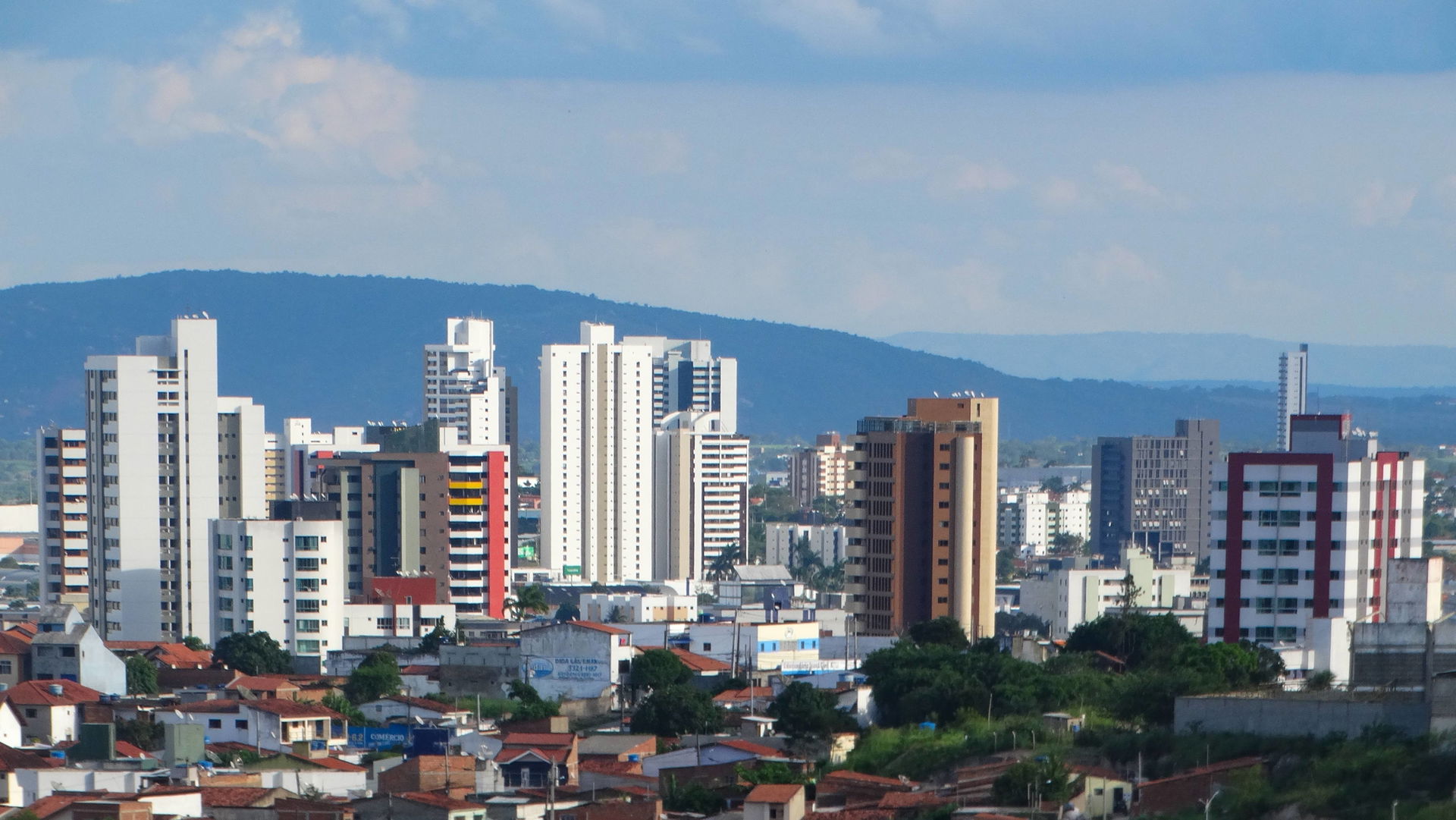 Vista de prédios em Campina Grande