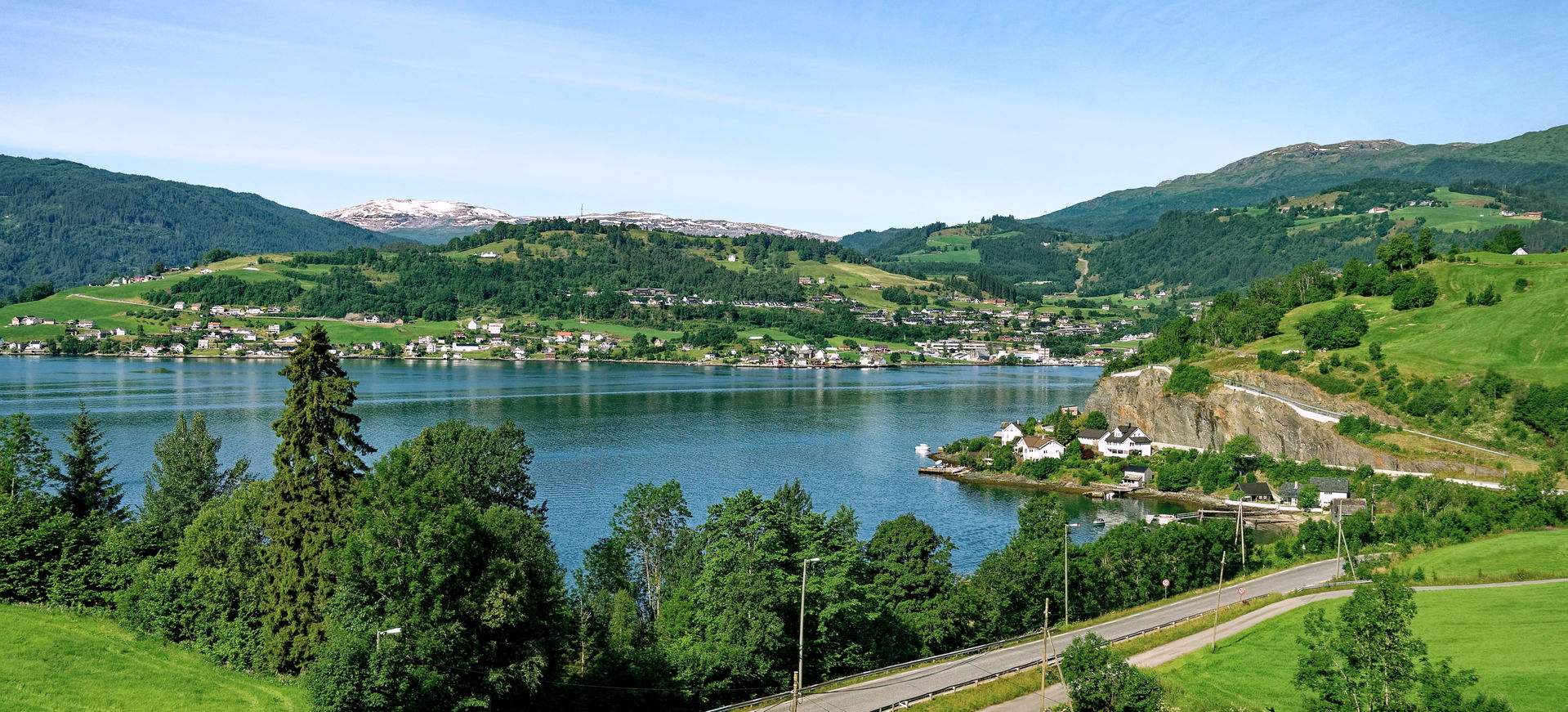 View of Norheimsund.