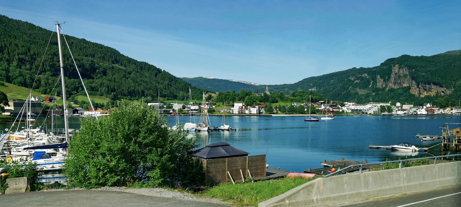View of Norheimsund.