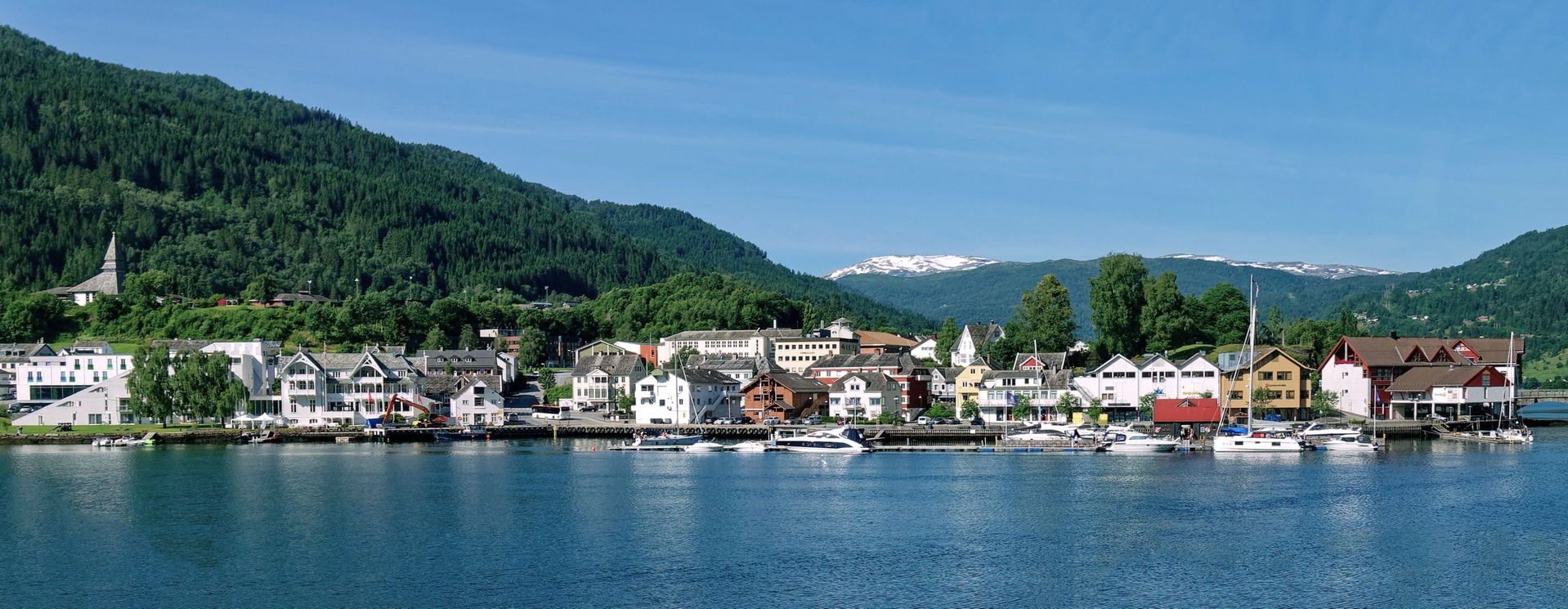 View of Norheimsund.