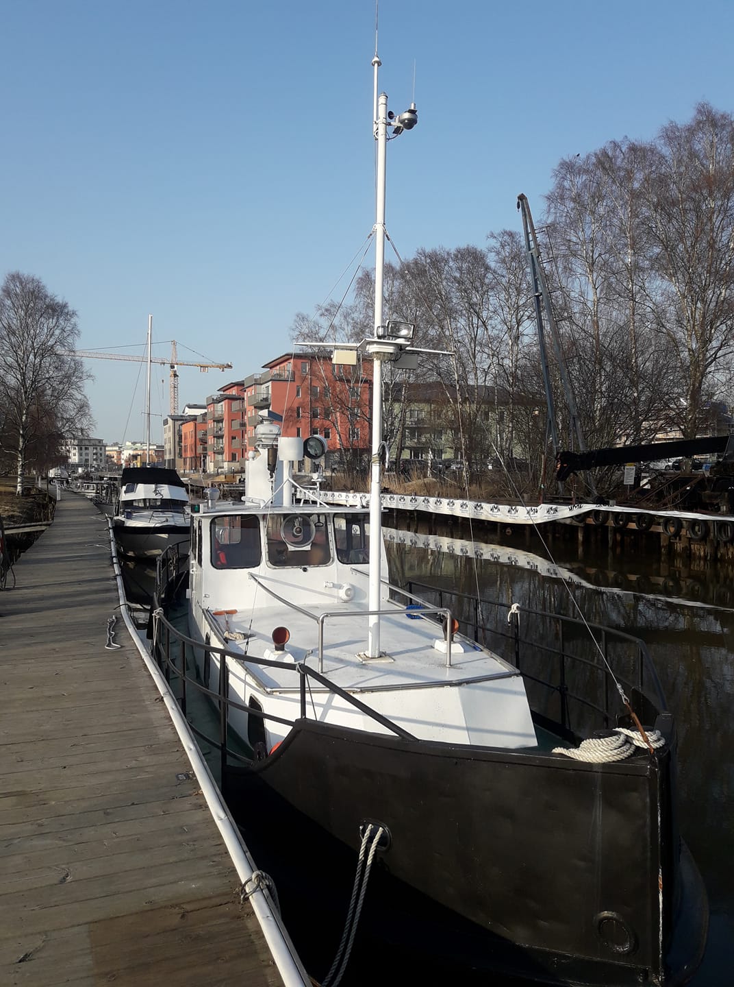 Moälven i Åkers kanal, Åkersberga, april 2018
