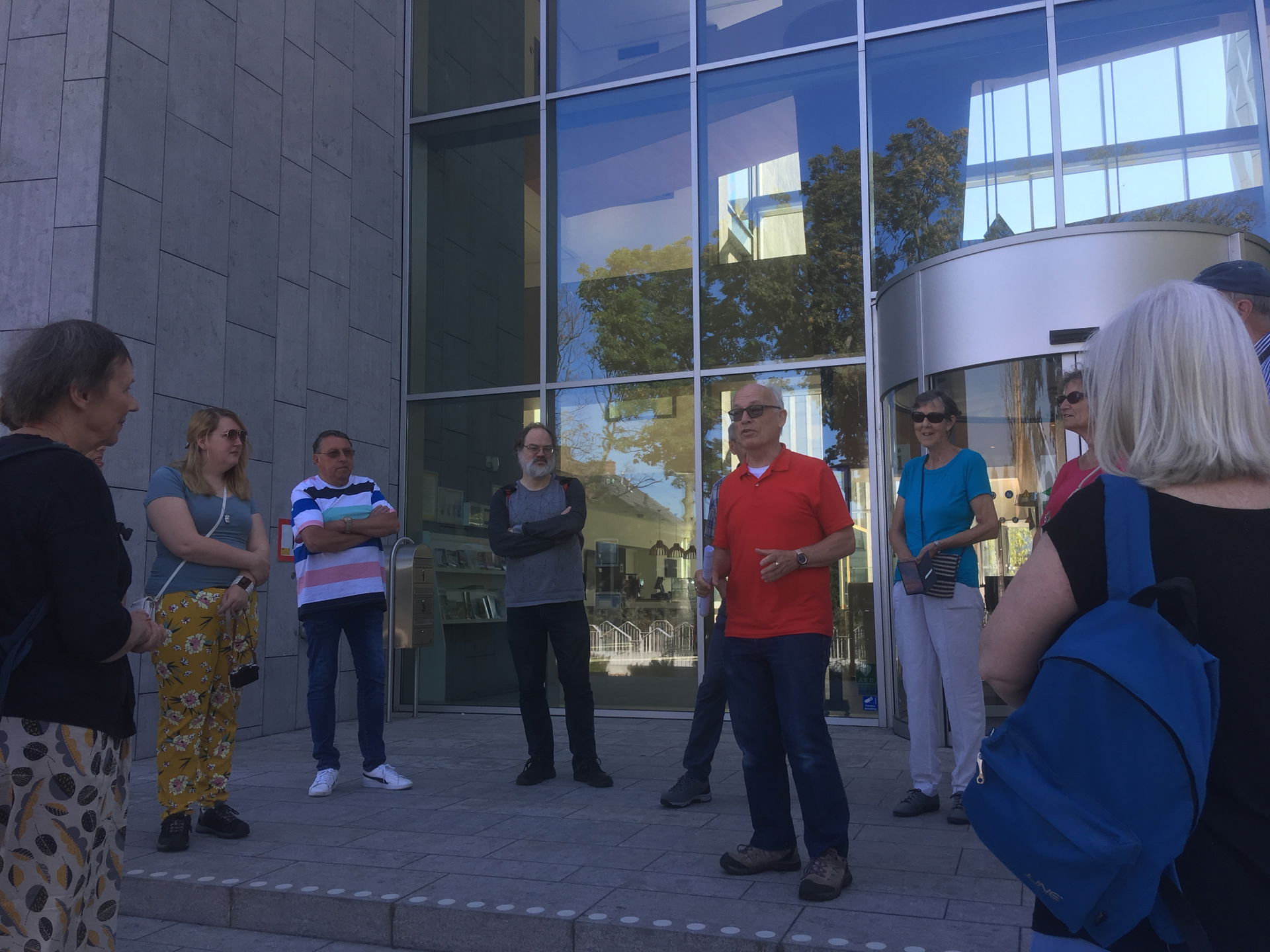Groepsfoto Wikiwalk Tiel