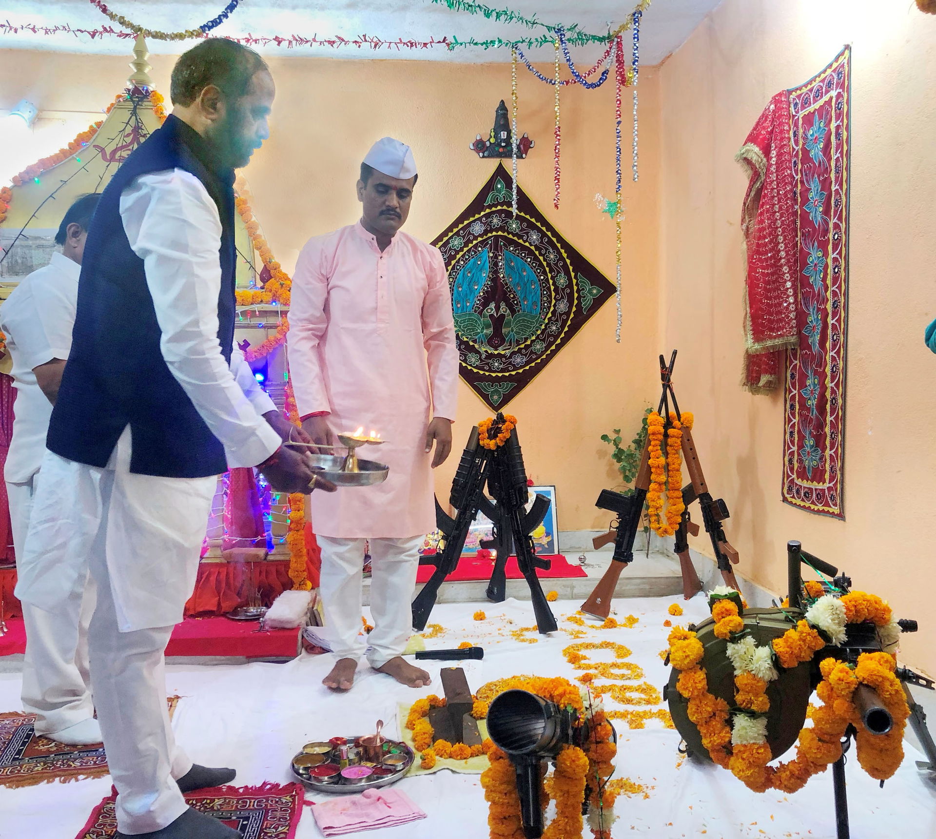 The Minister of State for Home Affairs, Shri Hansraj Gangaram A…
