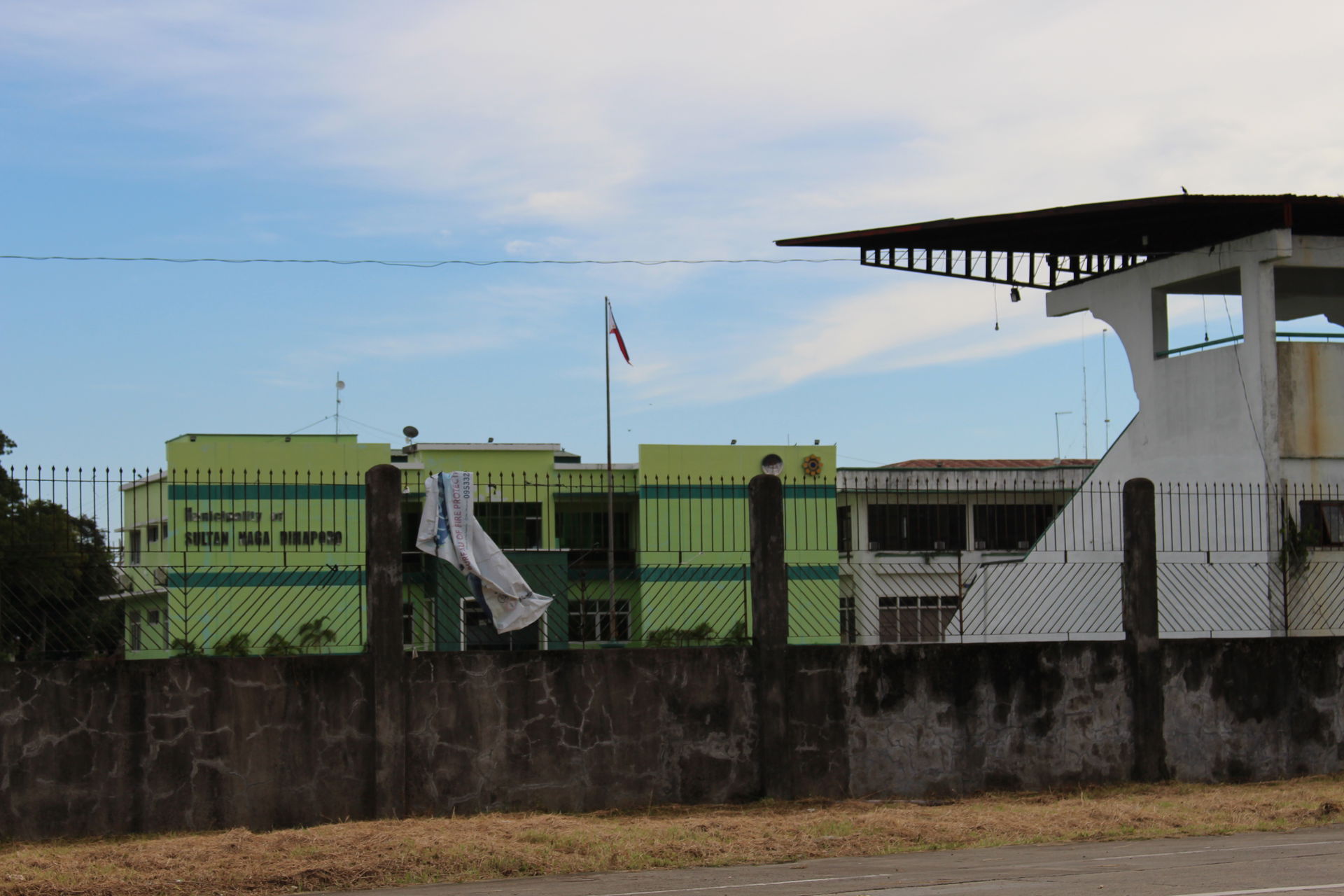 The municipal hall of Sultan Naga Dimaporo (Karomatan) at Lanao…