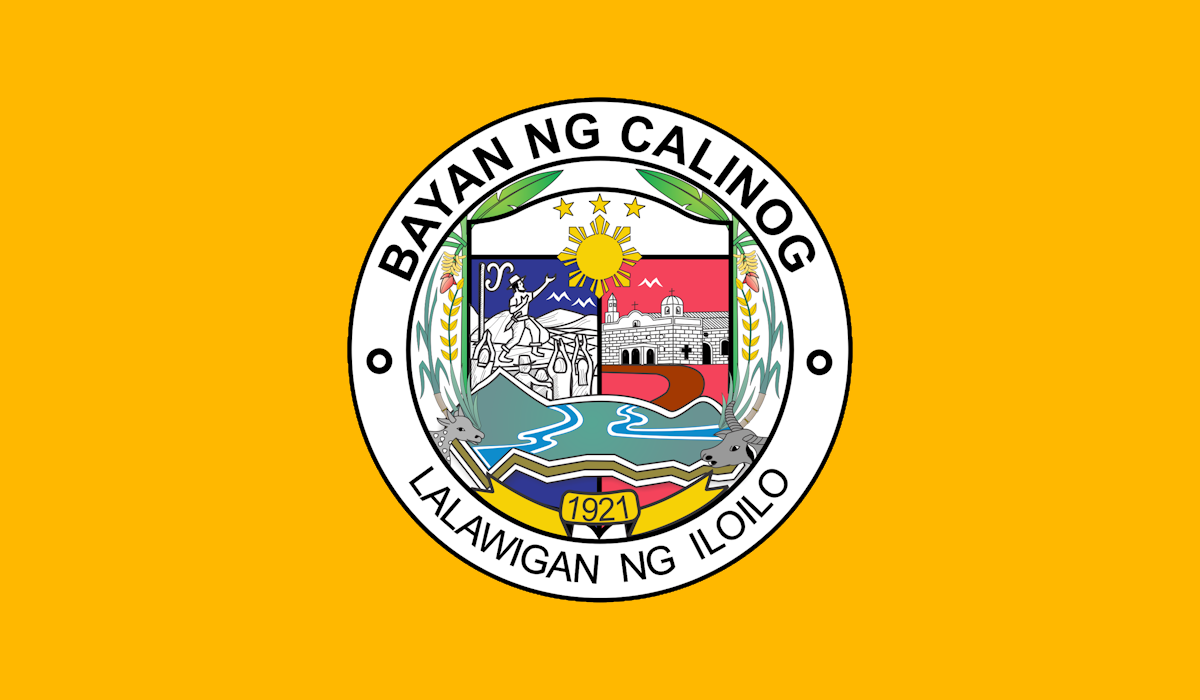 Flag of Calinog, Iloilo (New)