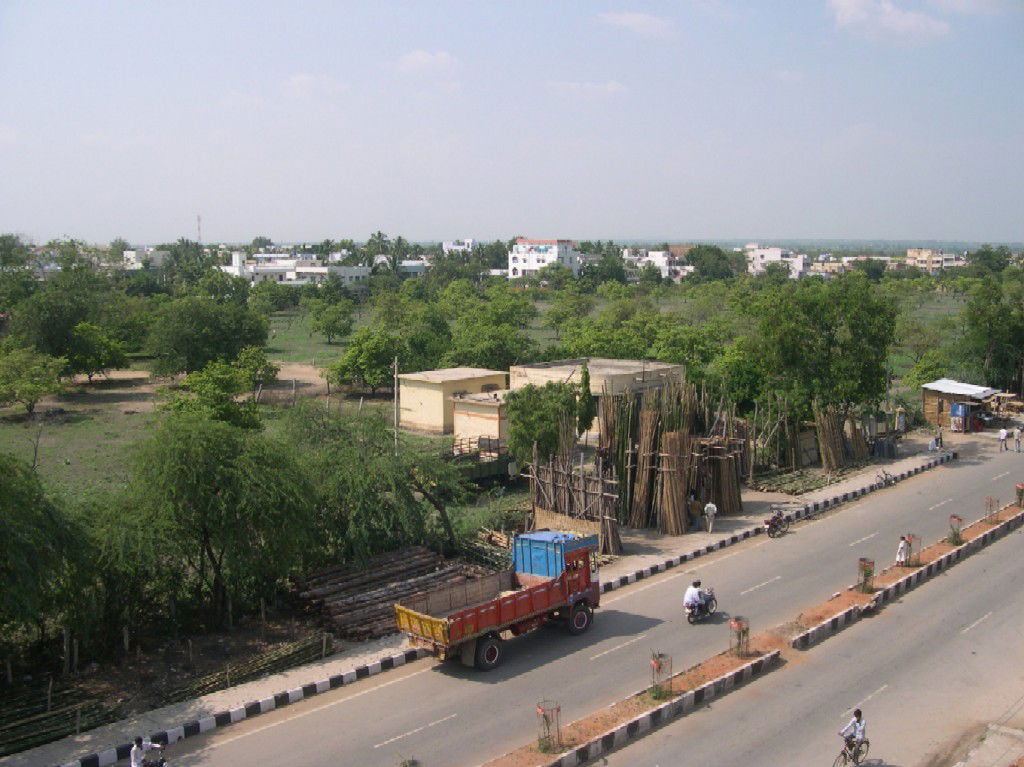 Skyline of Sindhanur City.