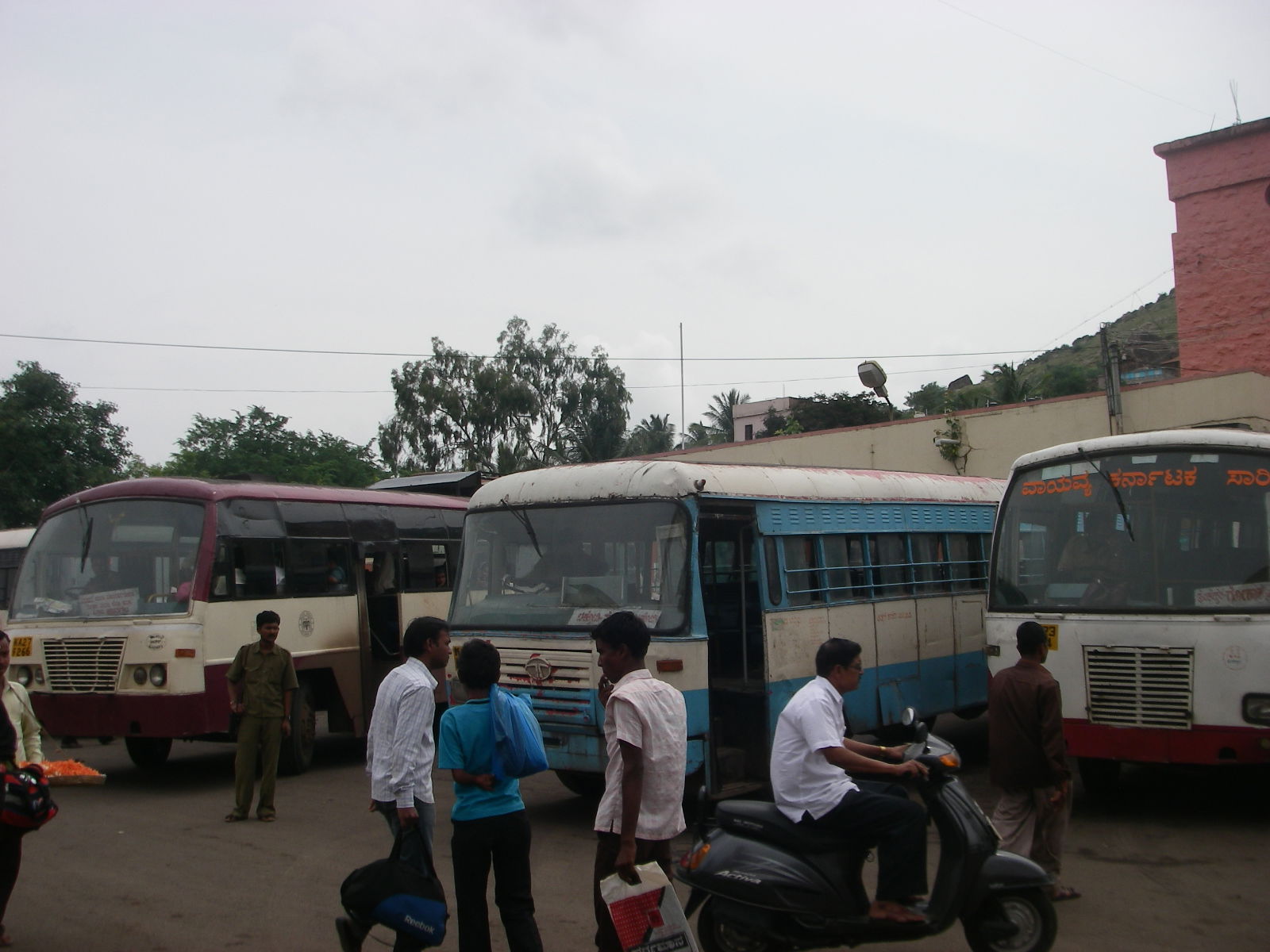 A view of old Gokak bus-stand