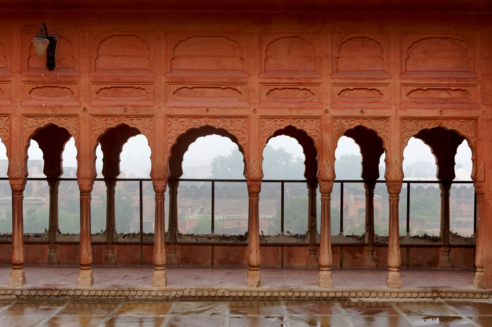 Interior of the Junagarh Fort in Bikaner