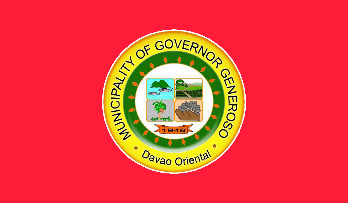 Flag of Governor Generoso, Davao Oriental