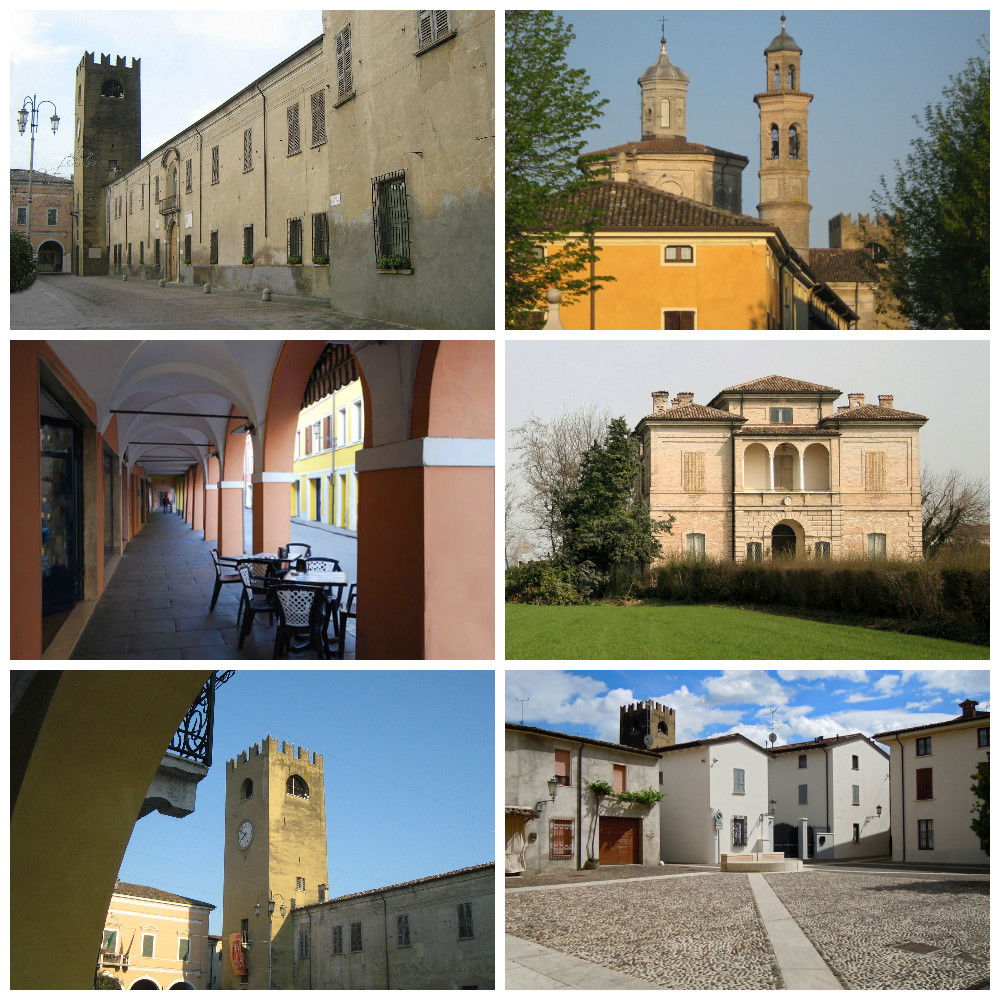 Montage of Castel Goffredo