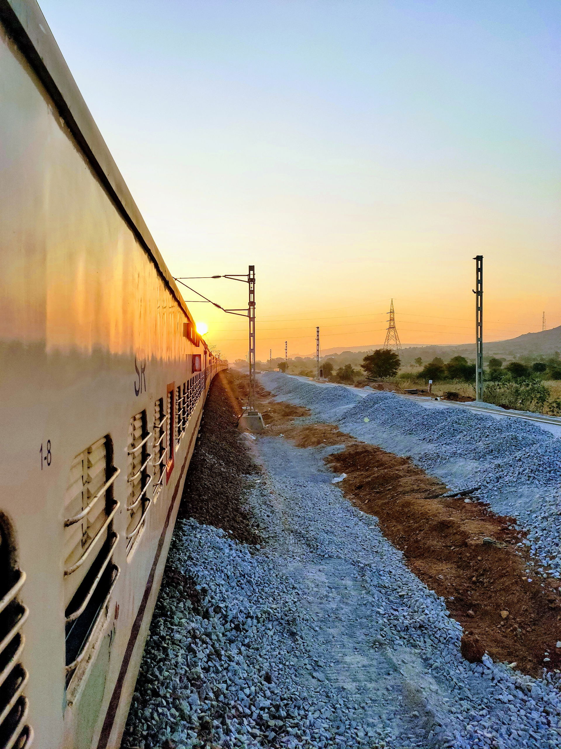 A train near Dhone Dronachalam
