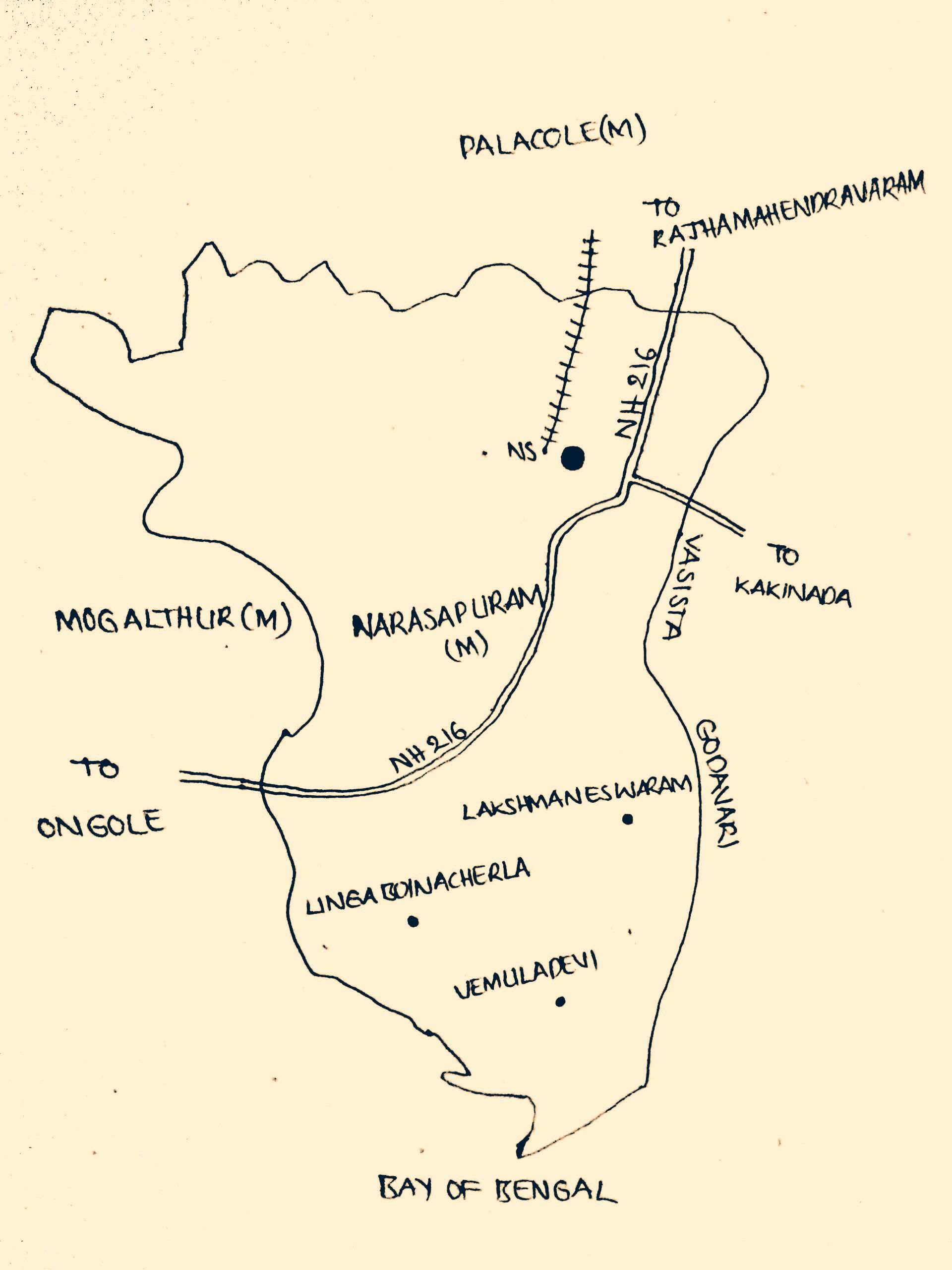 Narsapur Map